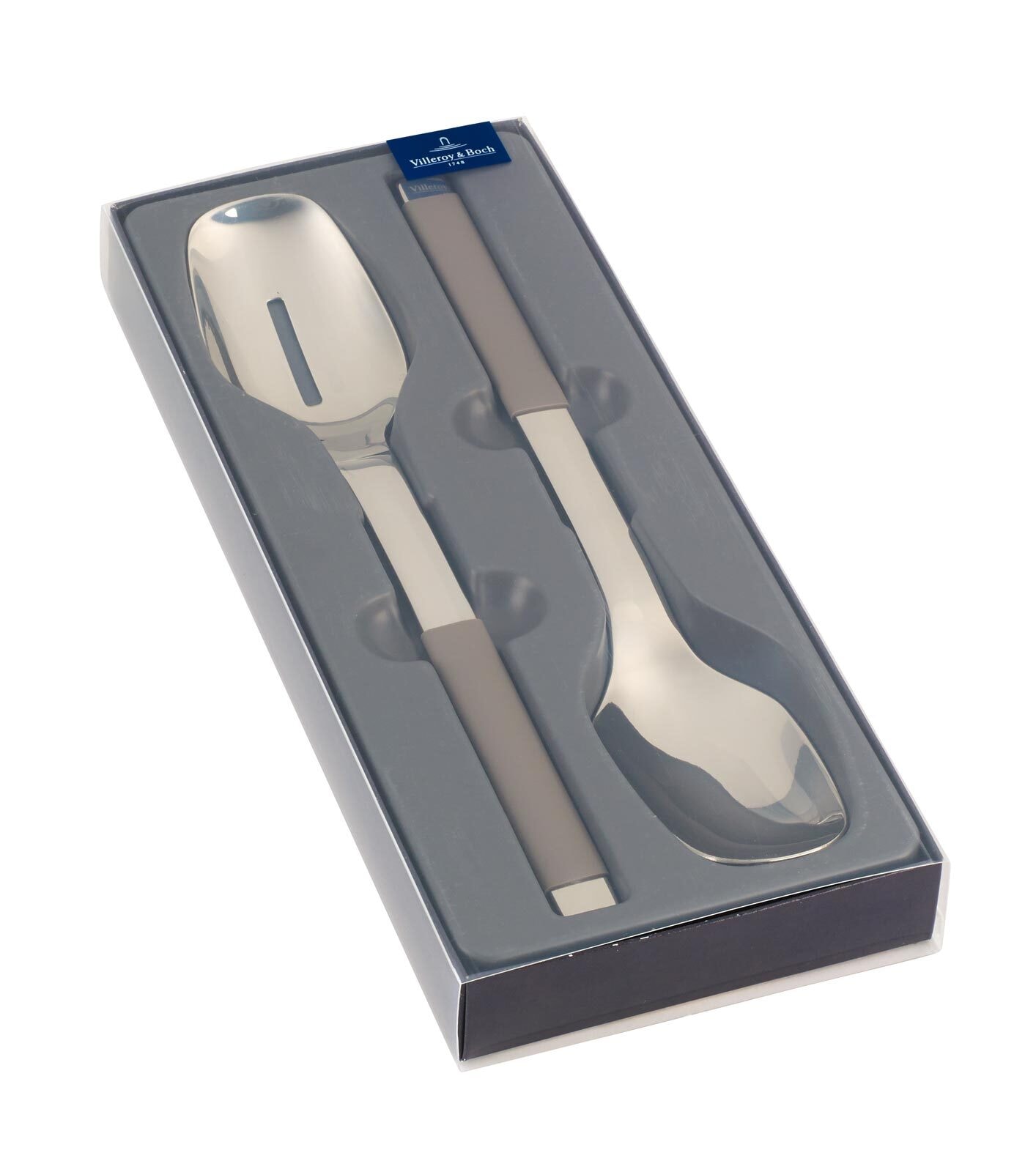 Villeroy & Boch Besteck-Set »Salatbesteck S+ Taupe 31 cm 2er Set taupe«