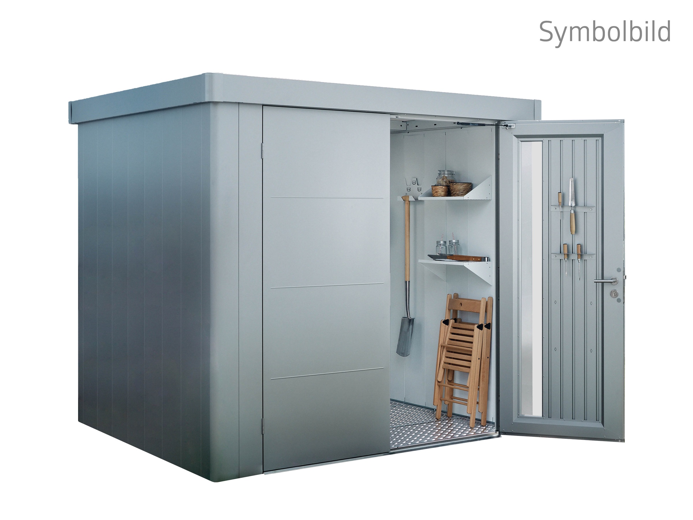 Biohort Gerätehaus "NEO Gr. 1C, verschiedene Farben" stylisches Gartenhaus günstig online kaufen