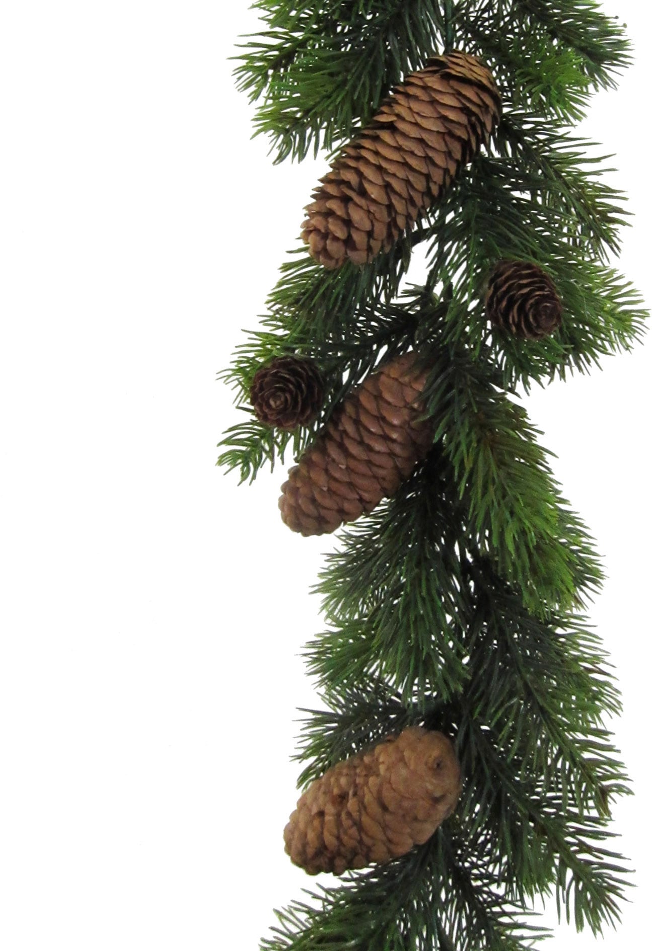 OTTO home Winterliche Kunstpflanze "Weihnachtsdeko, Weihnachtsgirlande" Girlande mit Zapfen, Länge 180 cm