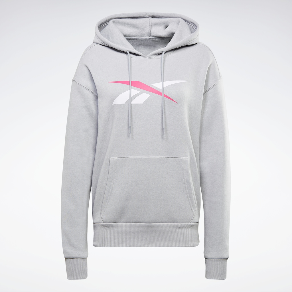 Damenmode Shirts & Sweatshirts Reebok Sweatshirt »TRAINING ESSENTIALS VECTOR HOODIE« grau Damenmode Shirts & Sweatshirts Reebok Sweatshirt »TRAINING ESSENTIALS VECTOR HOODIE« grau