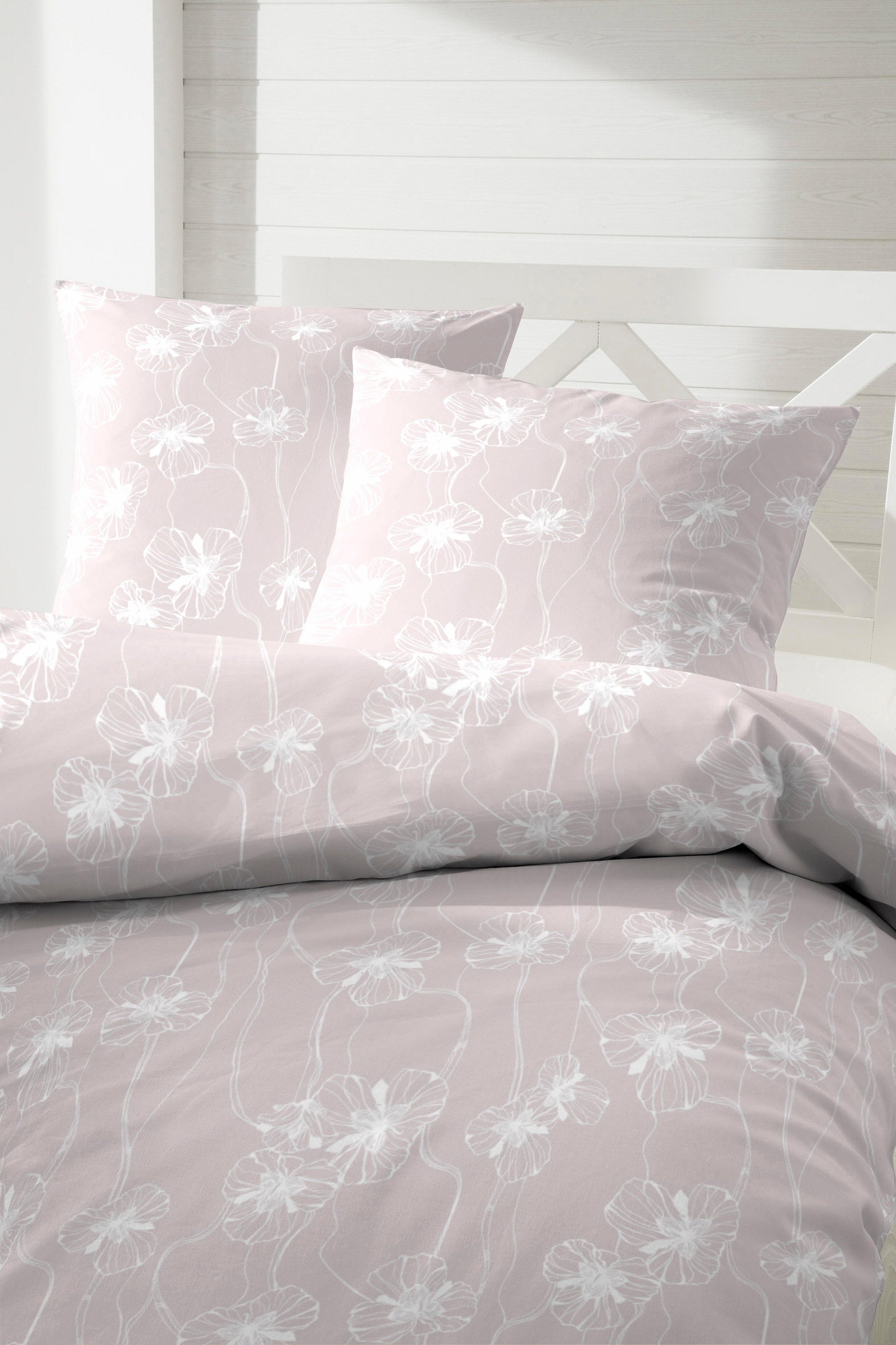 Primera Bettwäsche "Magna" 2 Stk. tlg. im Blumendesign günstig online kaufen