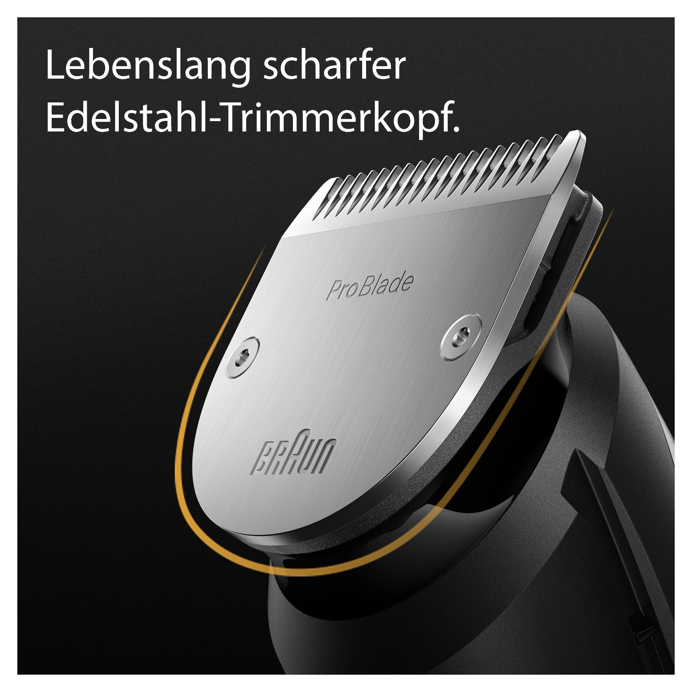 Braun Haarschneider »Barttrimmer BT9440«, 180 Min. kabellose Laufzeit, Wasserdicht