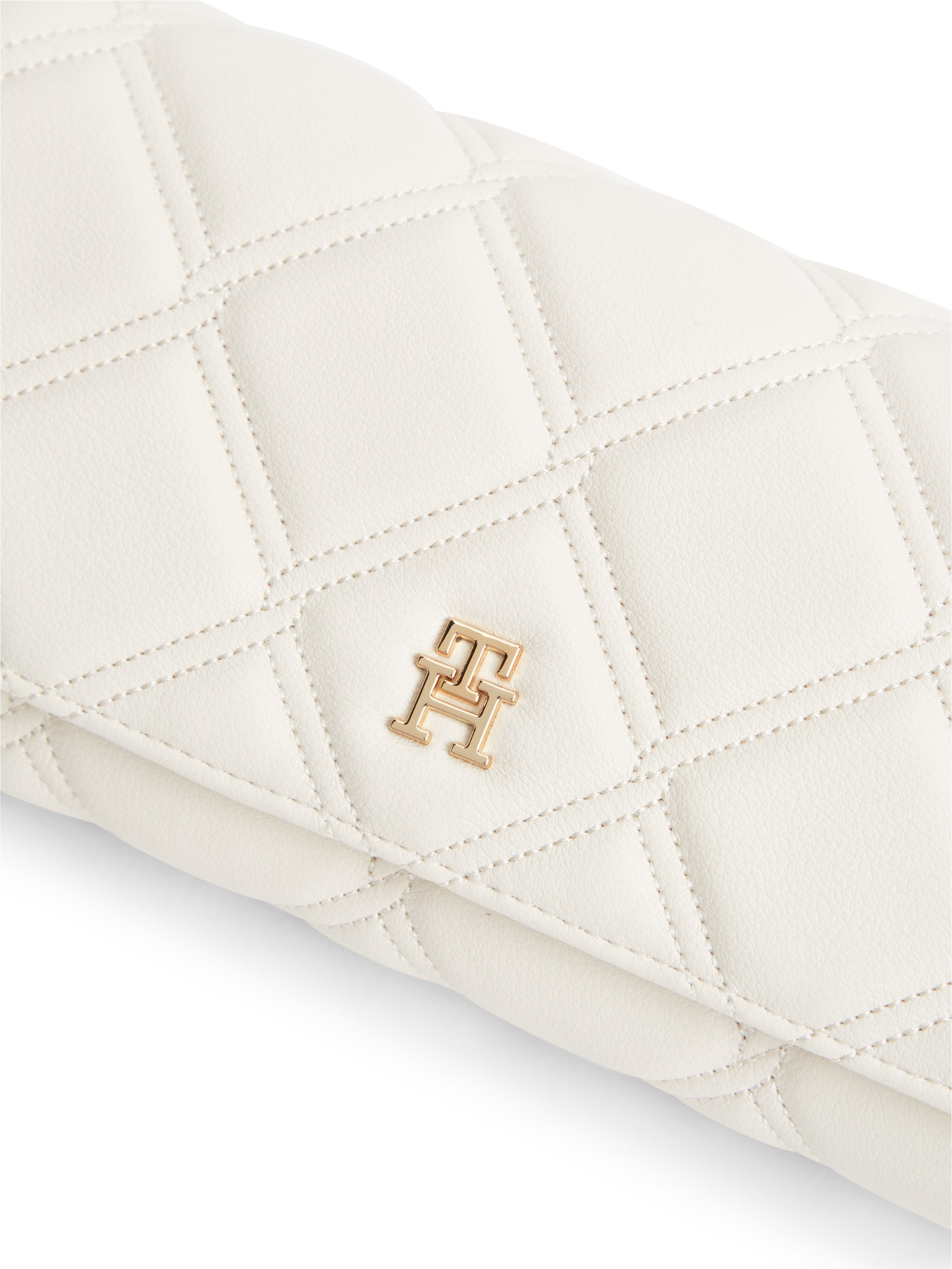 Tommy Hilfiger Geldbörse »TH FEMININE WALLET ON CHAIN« Damen Geldbeutel, Minibag mit Zierkette als Umhängeriemen