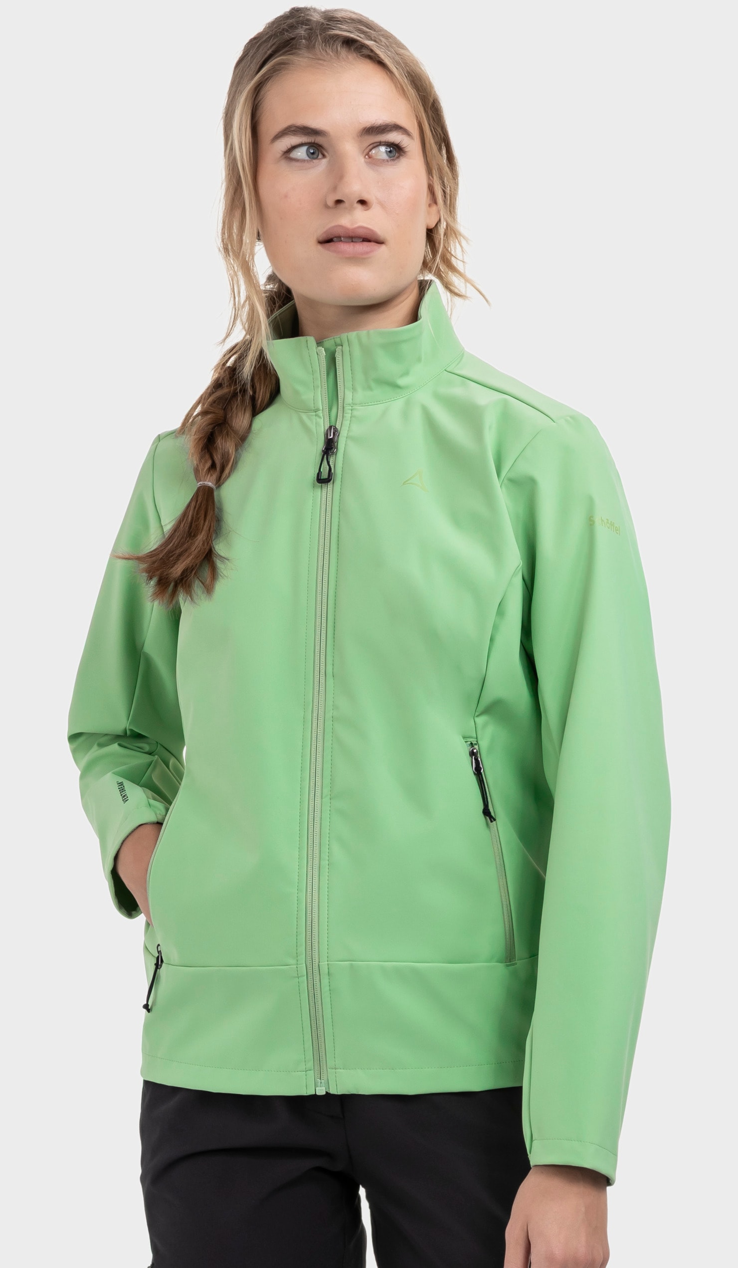 Schöffel Outdoorjacke »Softshell Jk Style Mirusha WMS« ohne Kapuze