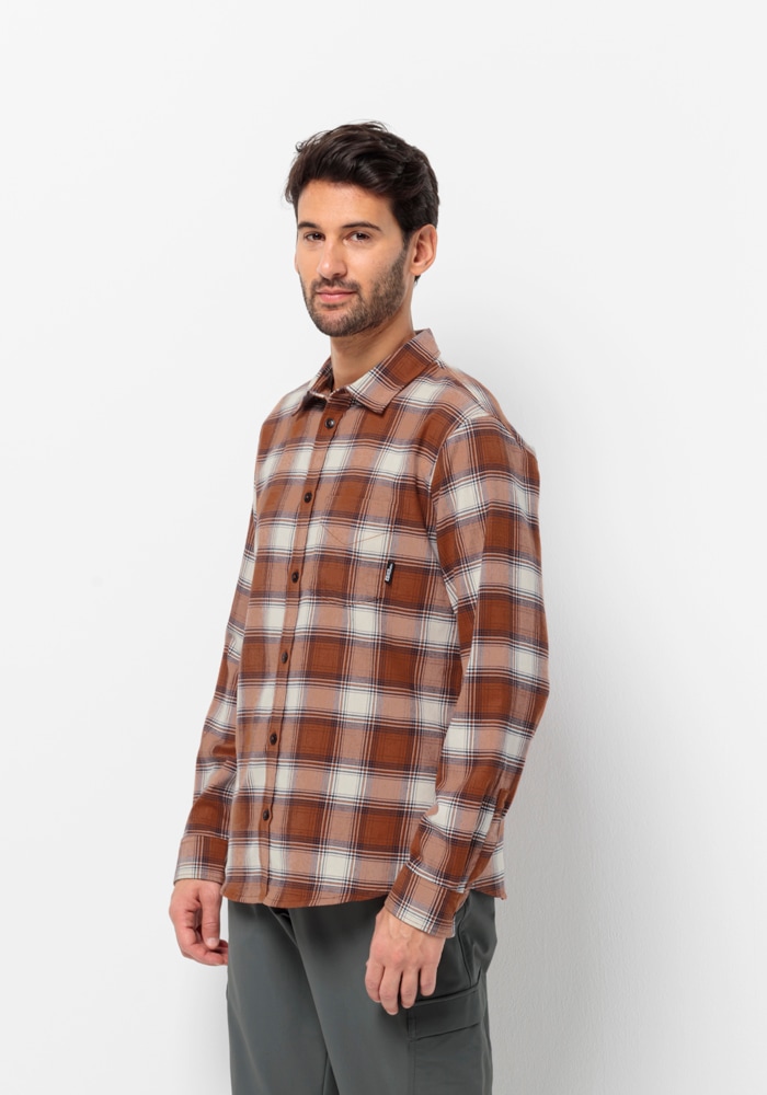 Jack Wolfskin Flanellhemd "WANDERWEG SHIRT M"