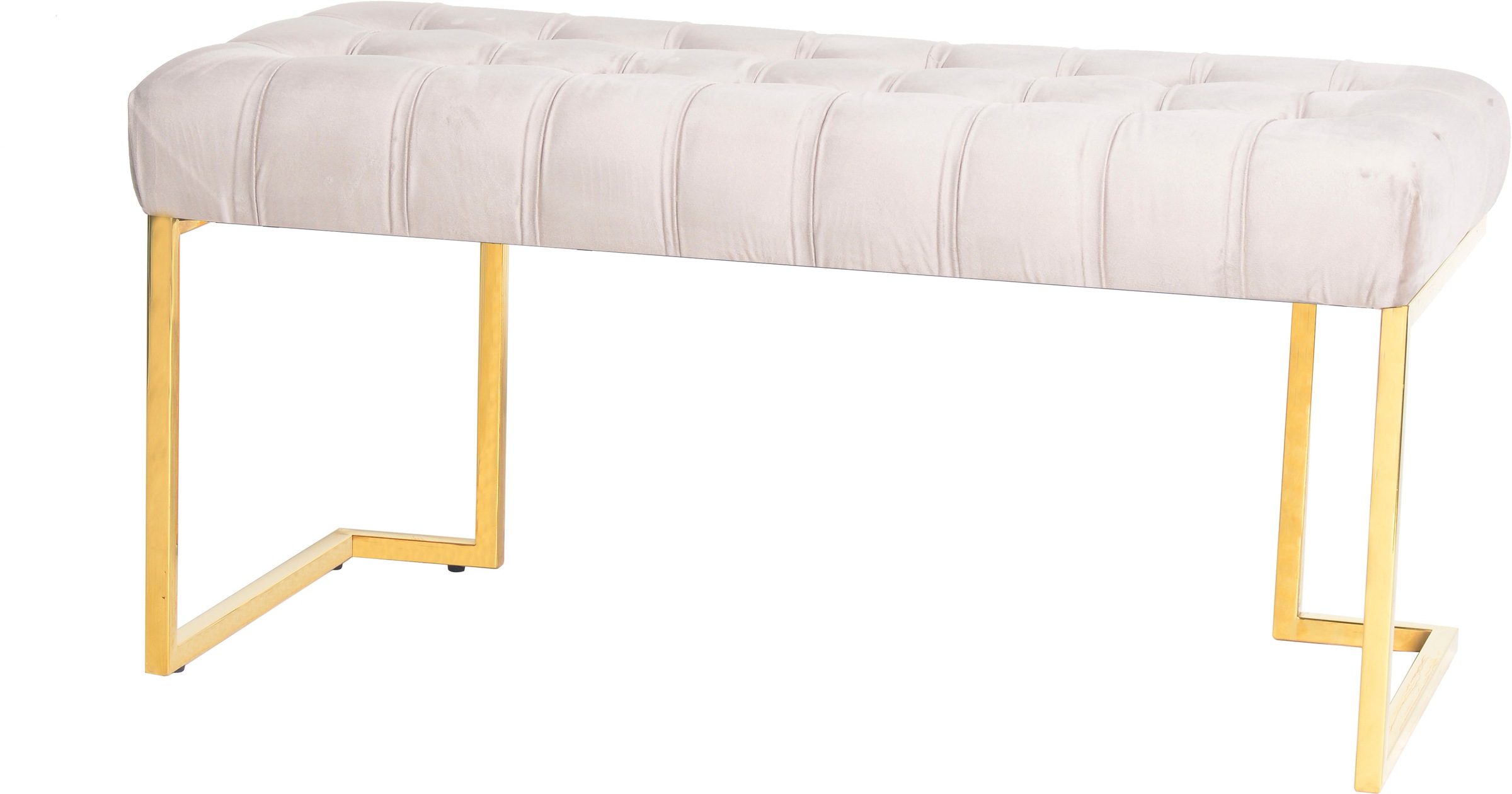 Kayoom Sitzbank "Rare 225, Edler Touch durch goldenes Gestell" 1 Stk. tlg. günstig online kaufen