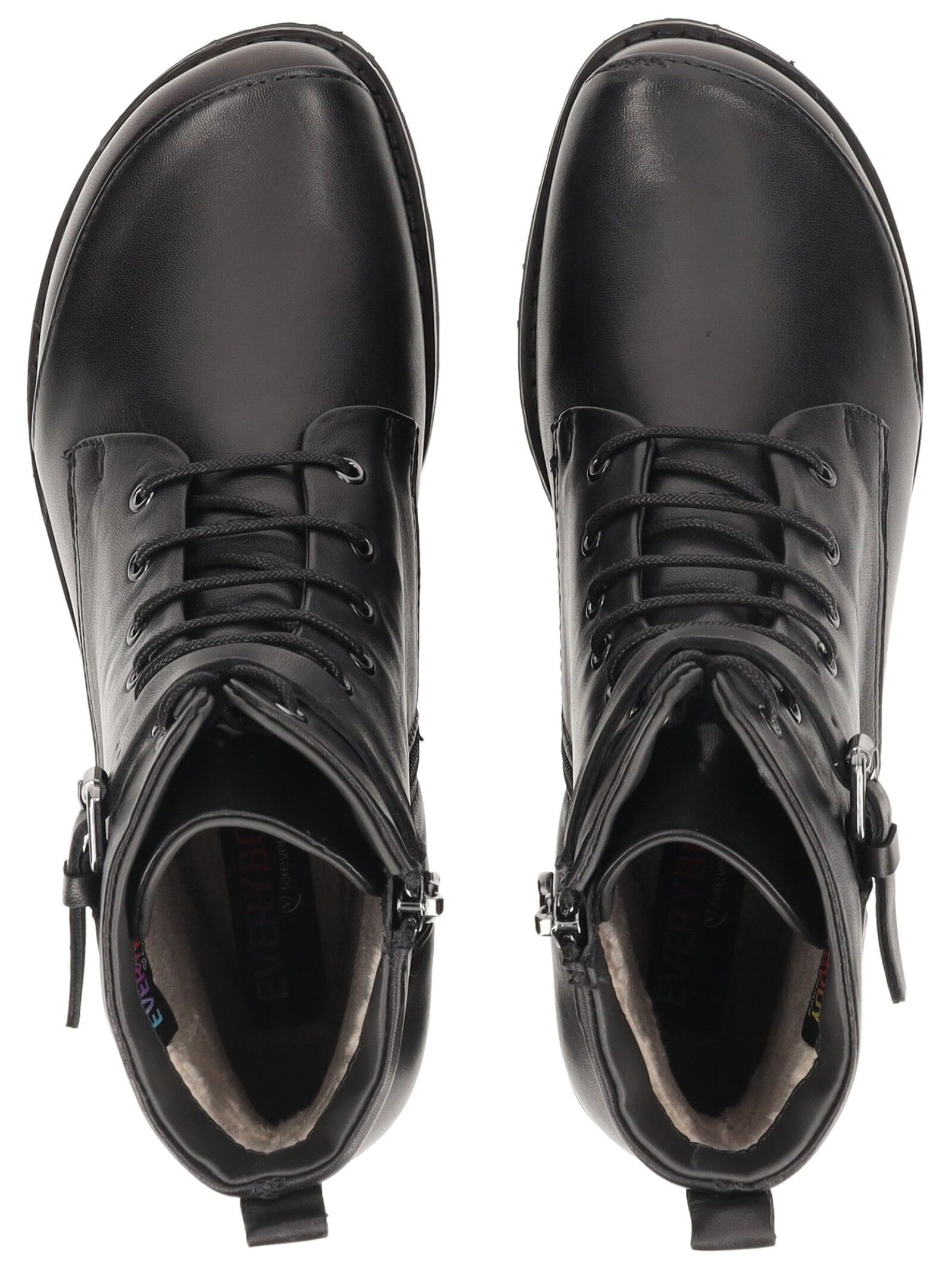 Everybody Schnürstiefelette »Everybody Stiefelette Leder«
