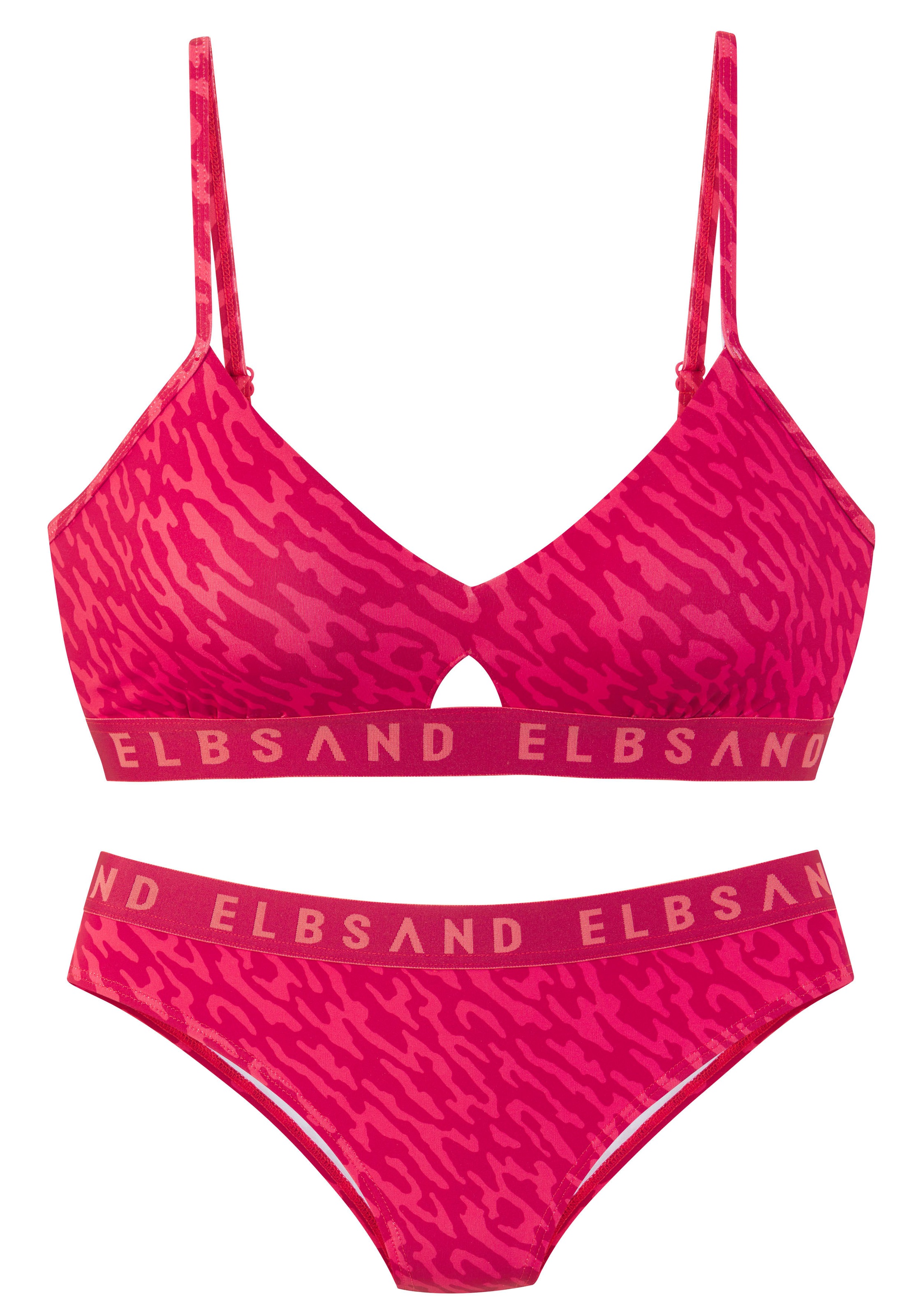 Elbsand Bustier-Bikini, mit Markenschriftzug günstig online kaufen