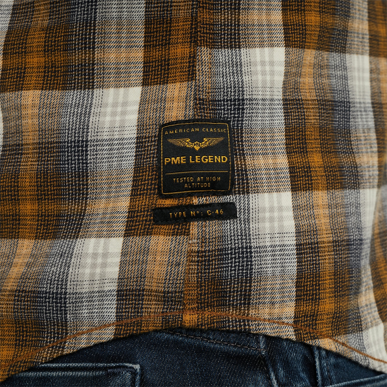 PME LEGEND Karohemd »Long Sleeve Shirt Twill Yarndyed Check«, mit Karomuster