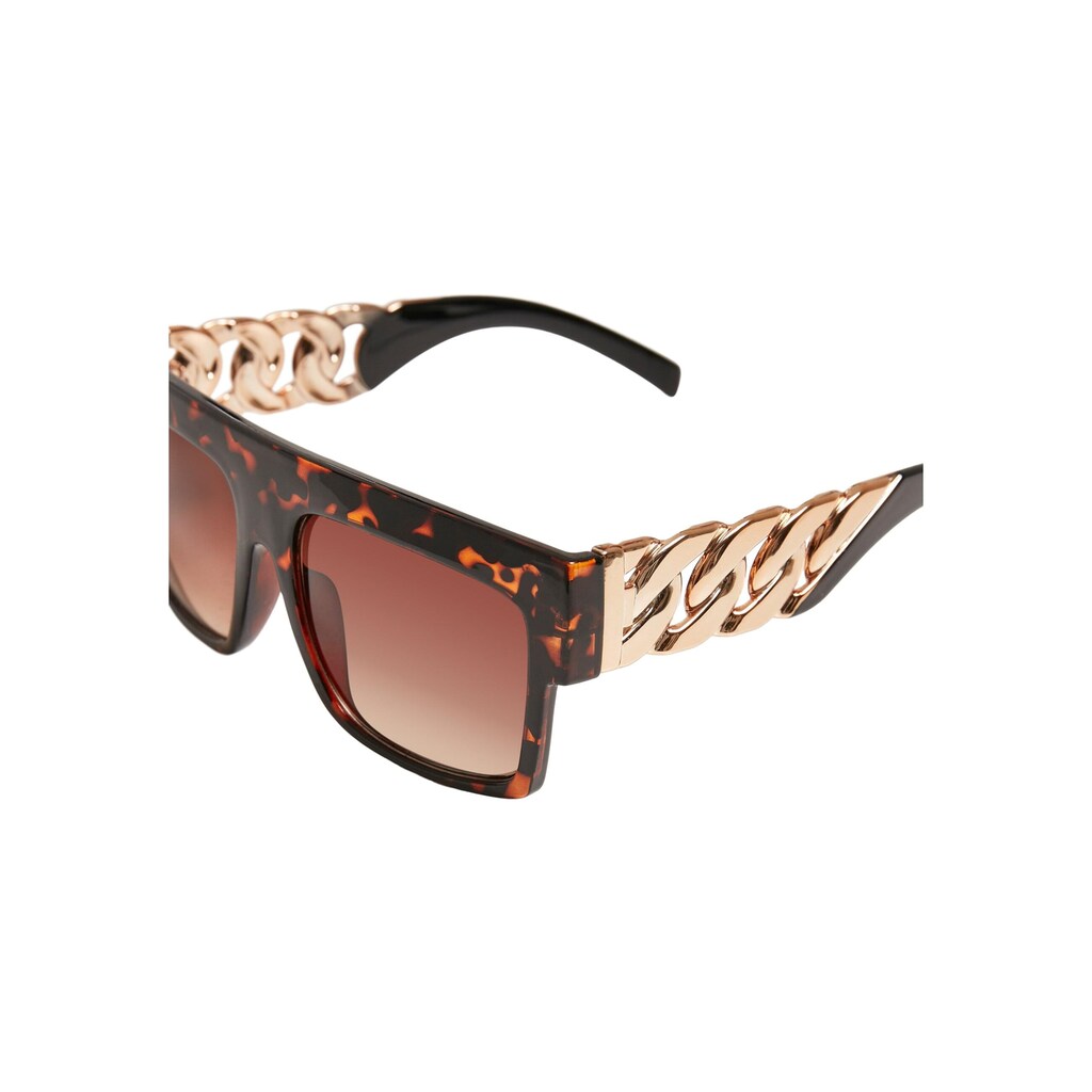 URBAN CLASSICS Sonnenbrille »Urban Classics Unisex Sunglasses Zakynthos with Chain«