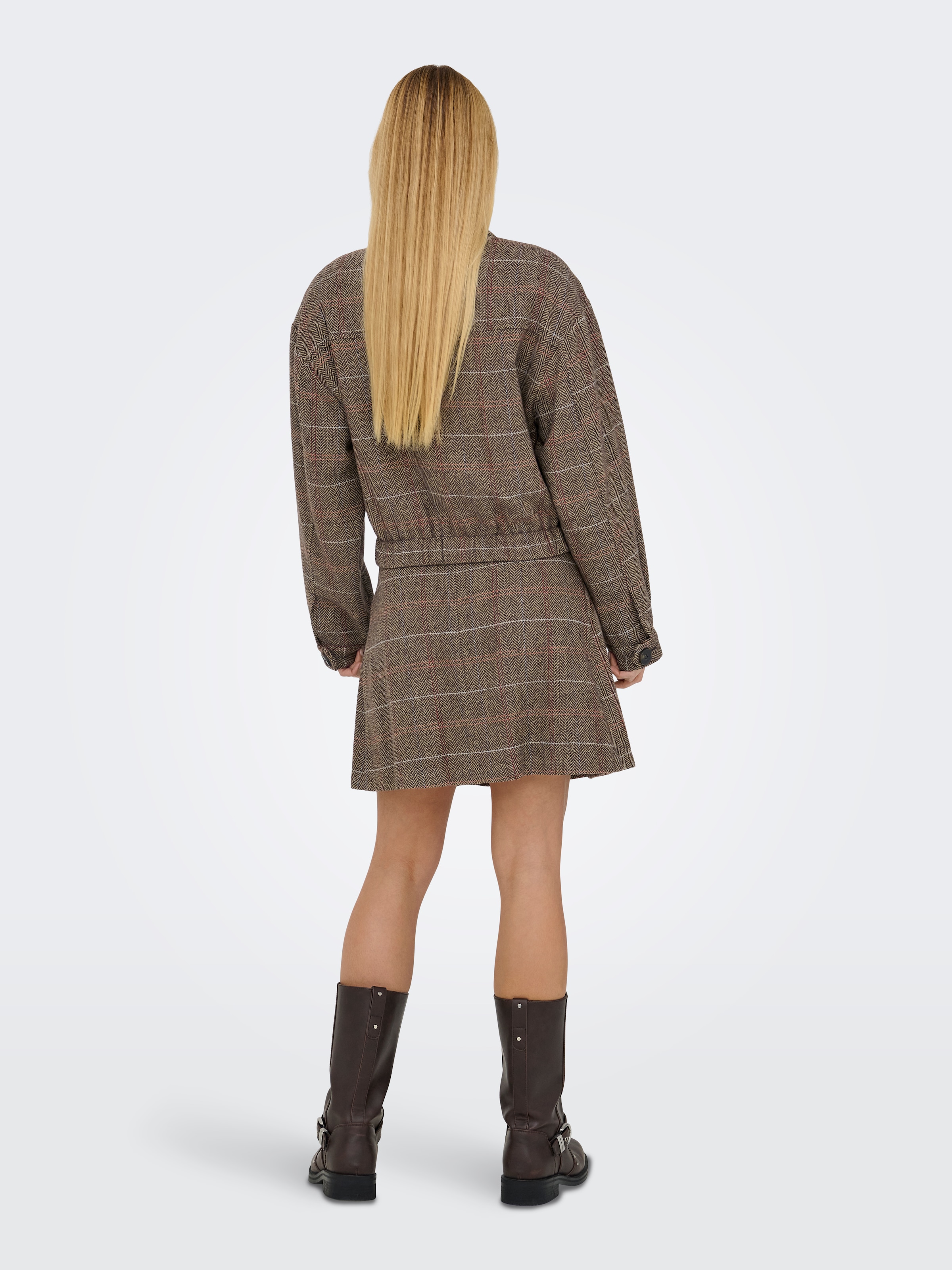 ONLY Karorock »ONLRICCA LIFE CHECK MW SKIRT OTW«