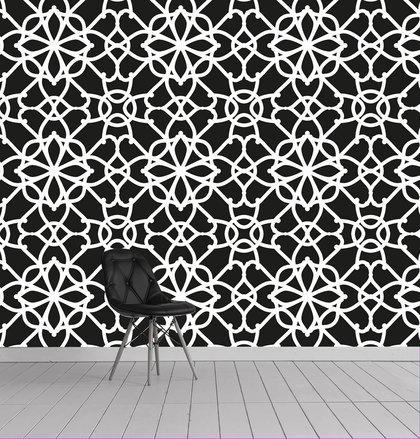 queence Vinyltapete »Zahra« Farbverlauf | abstrakt | bedruckt | gemustert glatt 90x250cm, selbstklebend, kinderleichte Anbringung, , Sticker