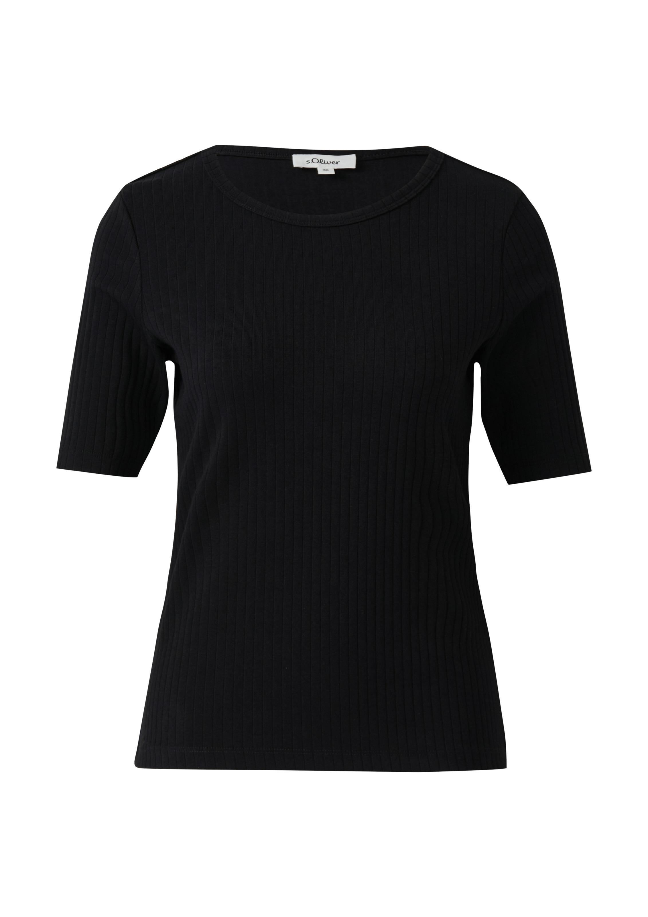 Thumbnail - s.Oliver T-Shirt mit Rippstruktur