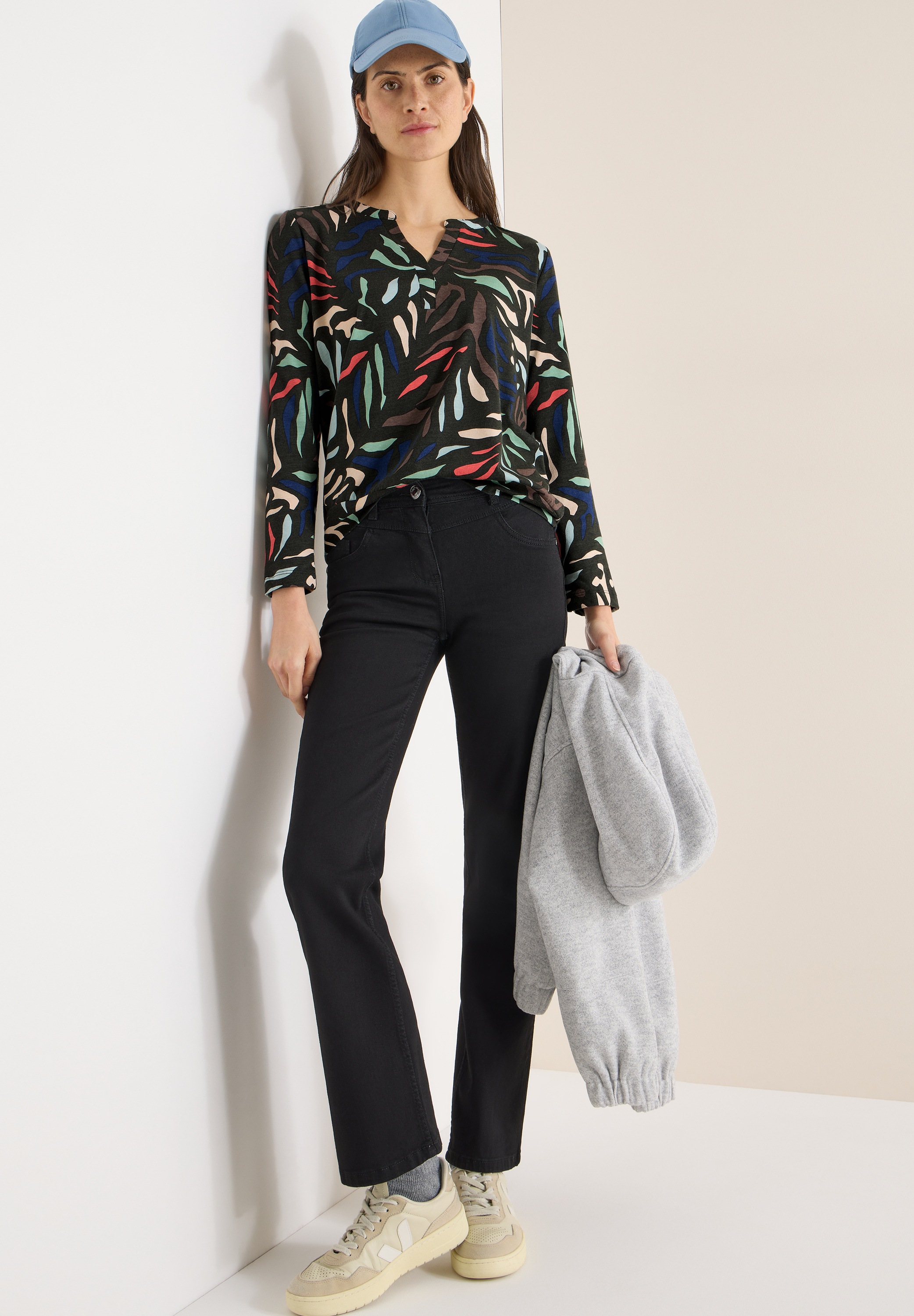 Cecil Langarmshirt Jersey