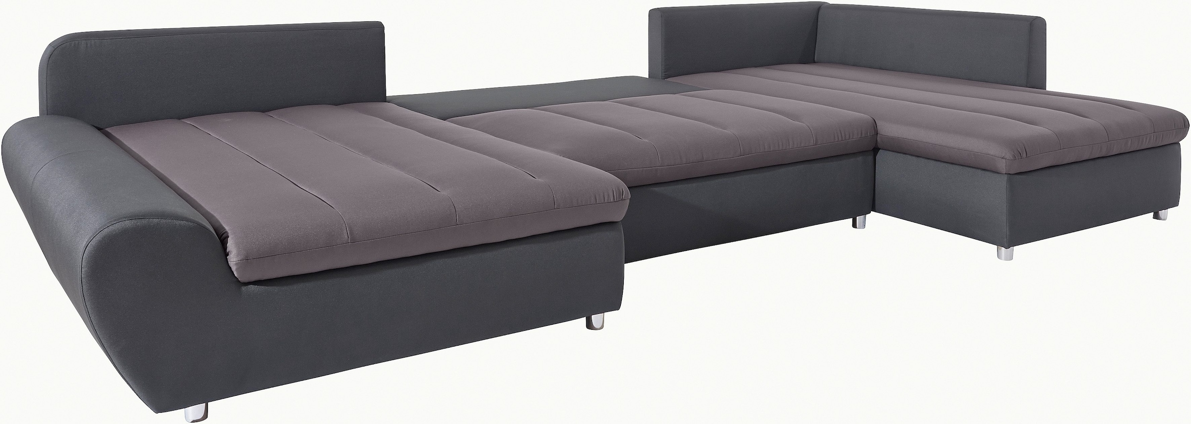 sit&more Wohnlandschaft »Bandos U-Form«, in 2 unterschiedlichen Größen, wahlweise mit Bettfunktion + Bettkasten