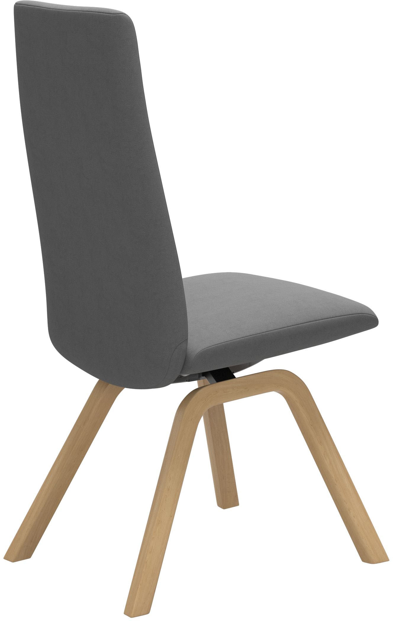 Stressless® Polsterstuhl »Laurel«, Microfaser DINAMICA, High Back, Größe M, mit schräggestellten Beinen in Eiche natur