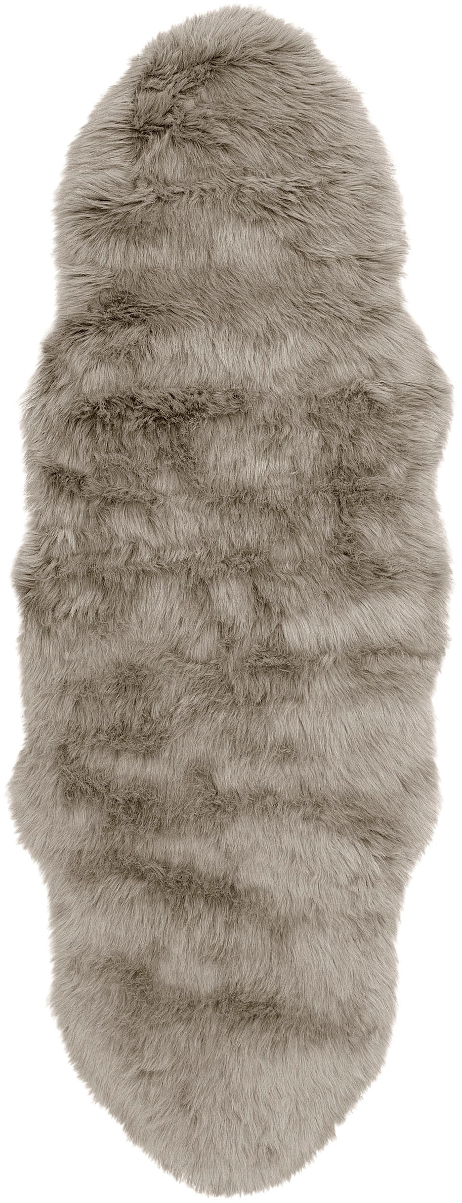 my home Hochflor-Teppich "Valeria Fellteppich kuschelig" fellförmig 60 mm H günstig online kaufen