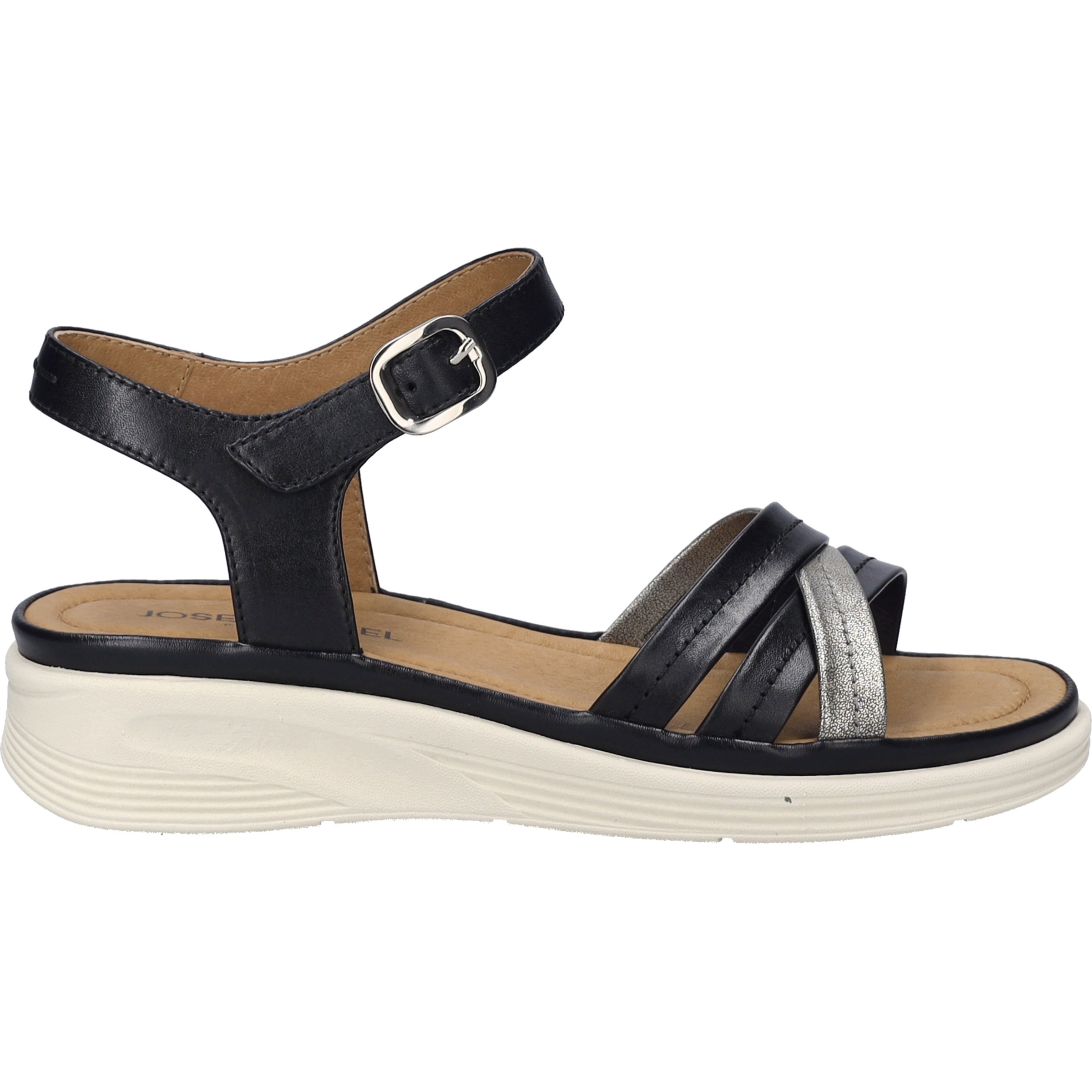 Josef Seibel Sandale "Sevran 02, schwarz-kombi" günstig online kaufen