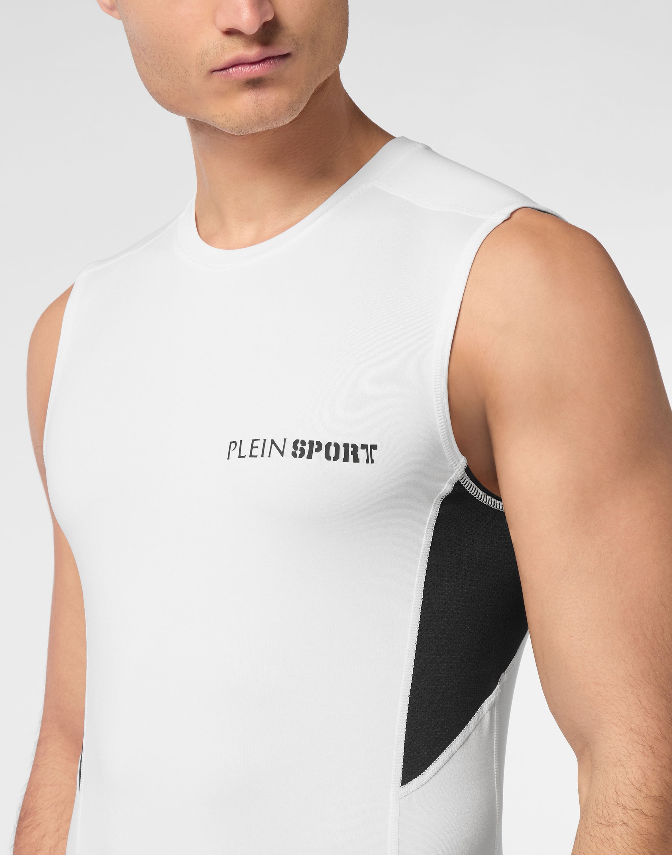 PLEIN SPORT T-Shirt »Technical Jersey T-shirt Sleeveless«