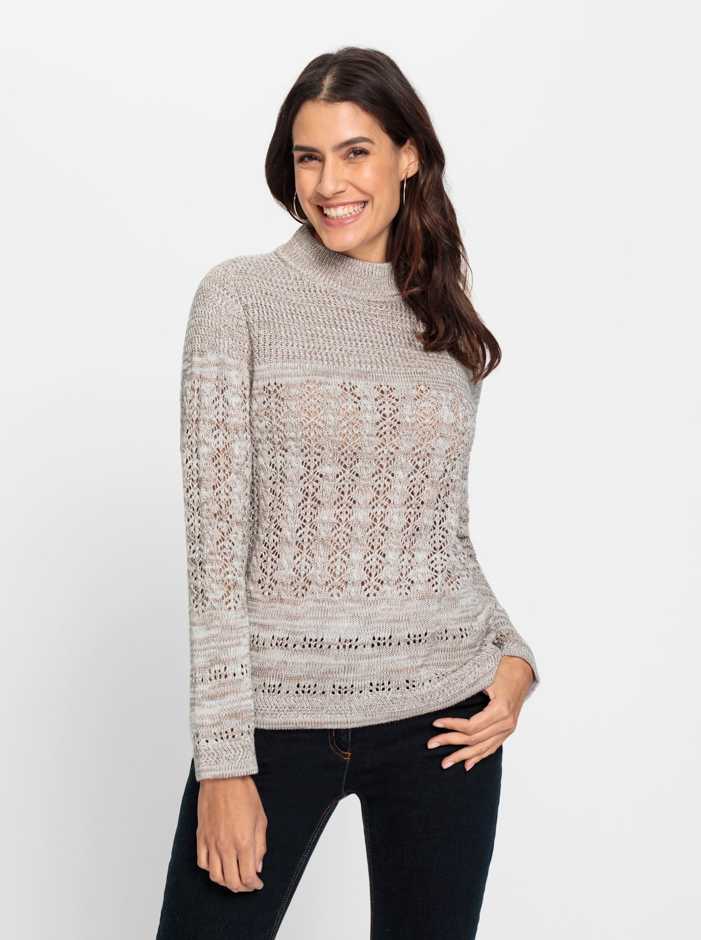 Inspirationen Ajourpullover »Pullover«