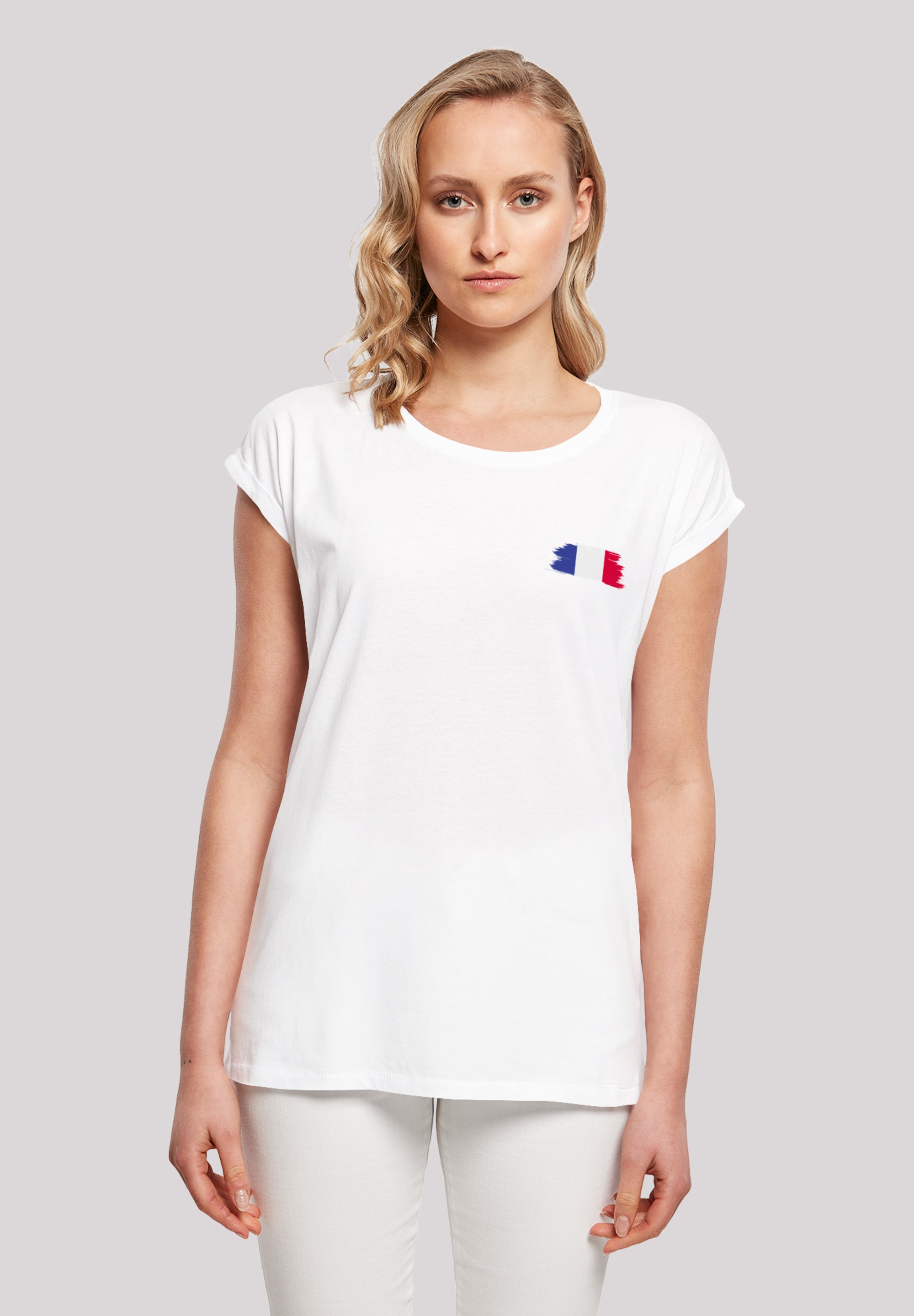 F4NT4STIC T-Shirt "France Frankreich Flagge Fahne", Print