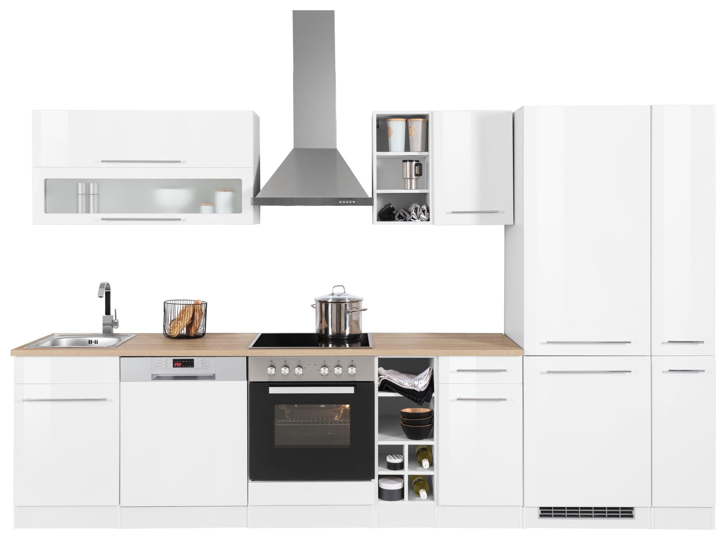 KOCHSTATION Küchenzeile "KS-Eton", ohne E-Geräte, Breite 330 cm günstig online kaufen
