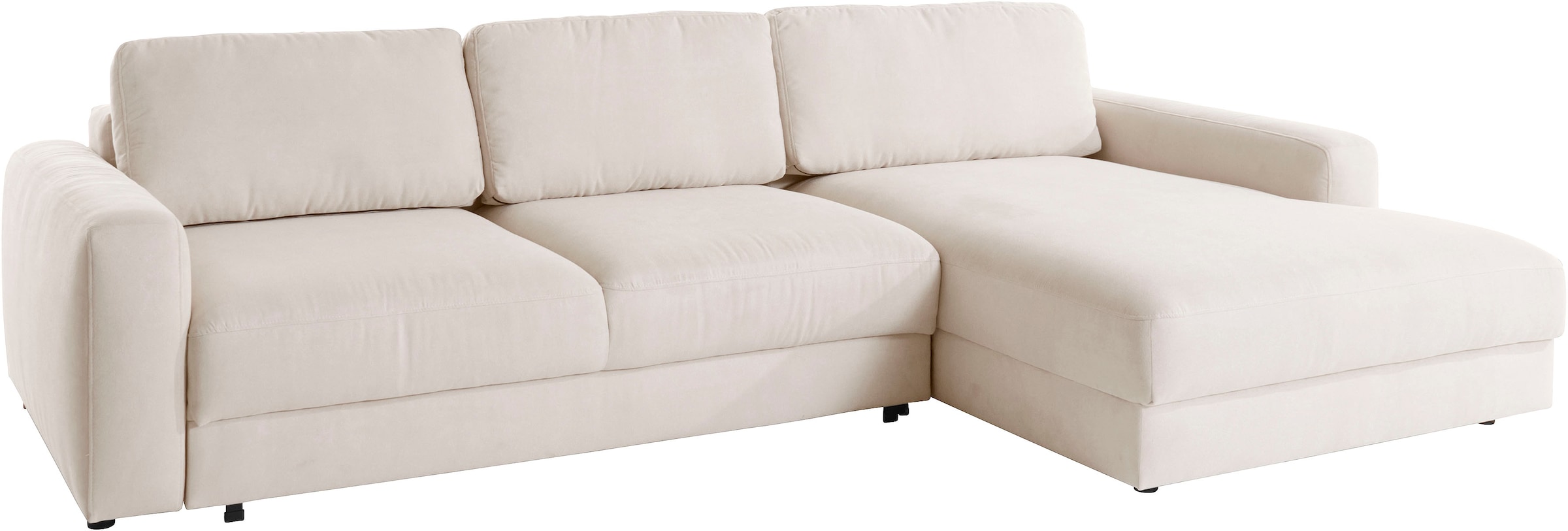 Places of Style Ecksofa »Bloomfield, bequem und elegant, OTTOs Choice, L-Form«, wahlweise mit Bettfunktion und Bettkasten