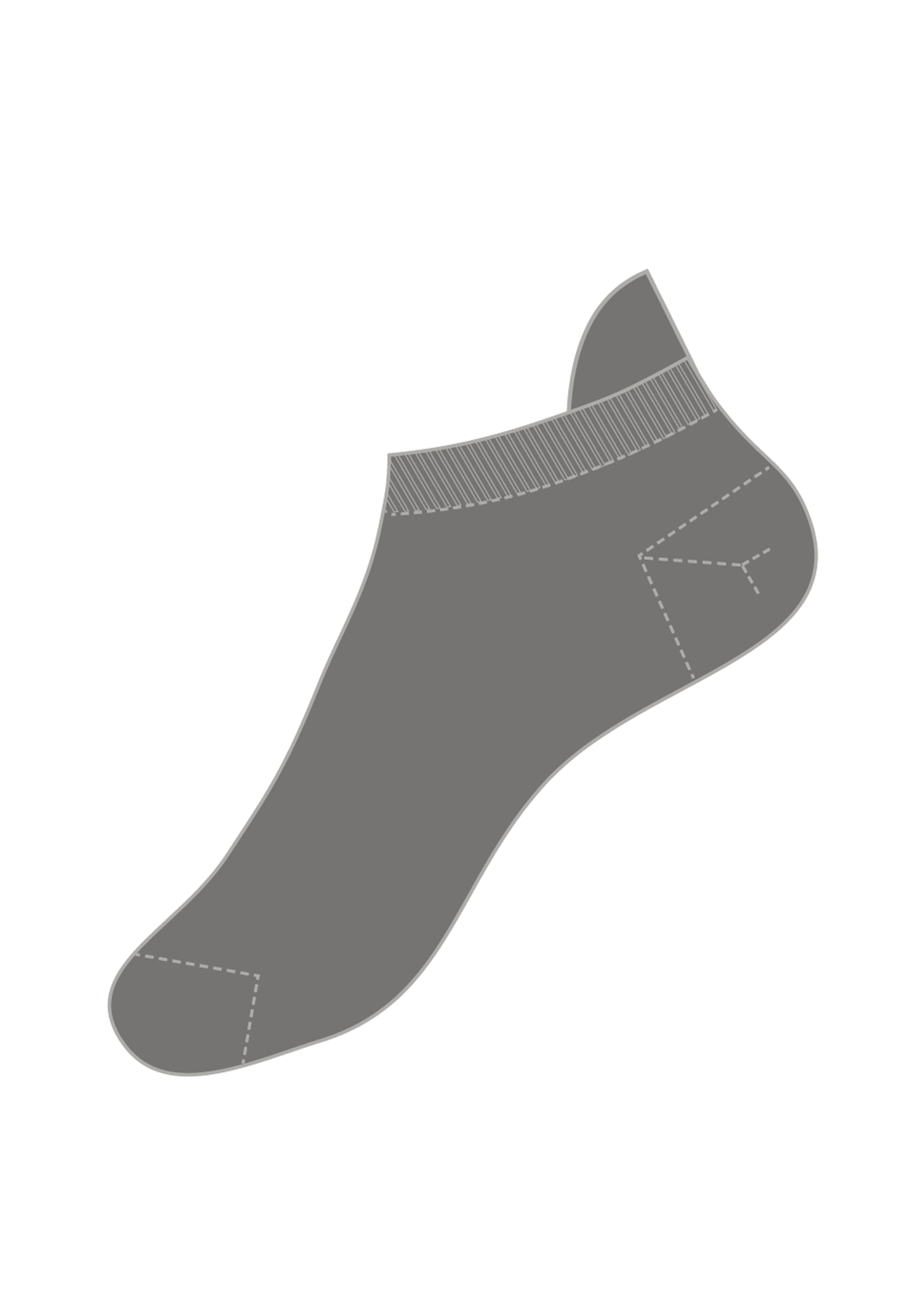 Camano Sneakersocken 3 Paar,  mit Wolle, wärmende, gemütliche Qualität