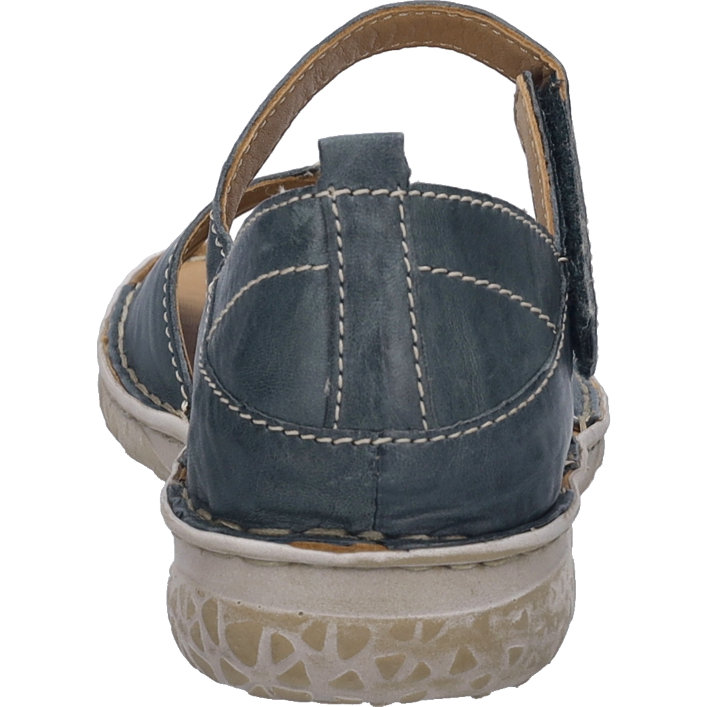 Sandale JOSEF SEIBEL "Ivy 05, azur", Damen, Gr. 39, blau (azur), Obermaterial: 100% Rindsleder Leather cow., Schuhe Sandale 3