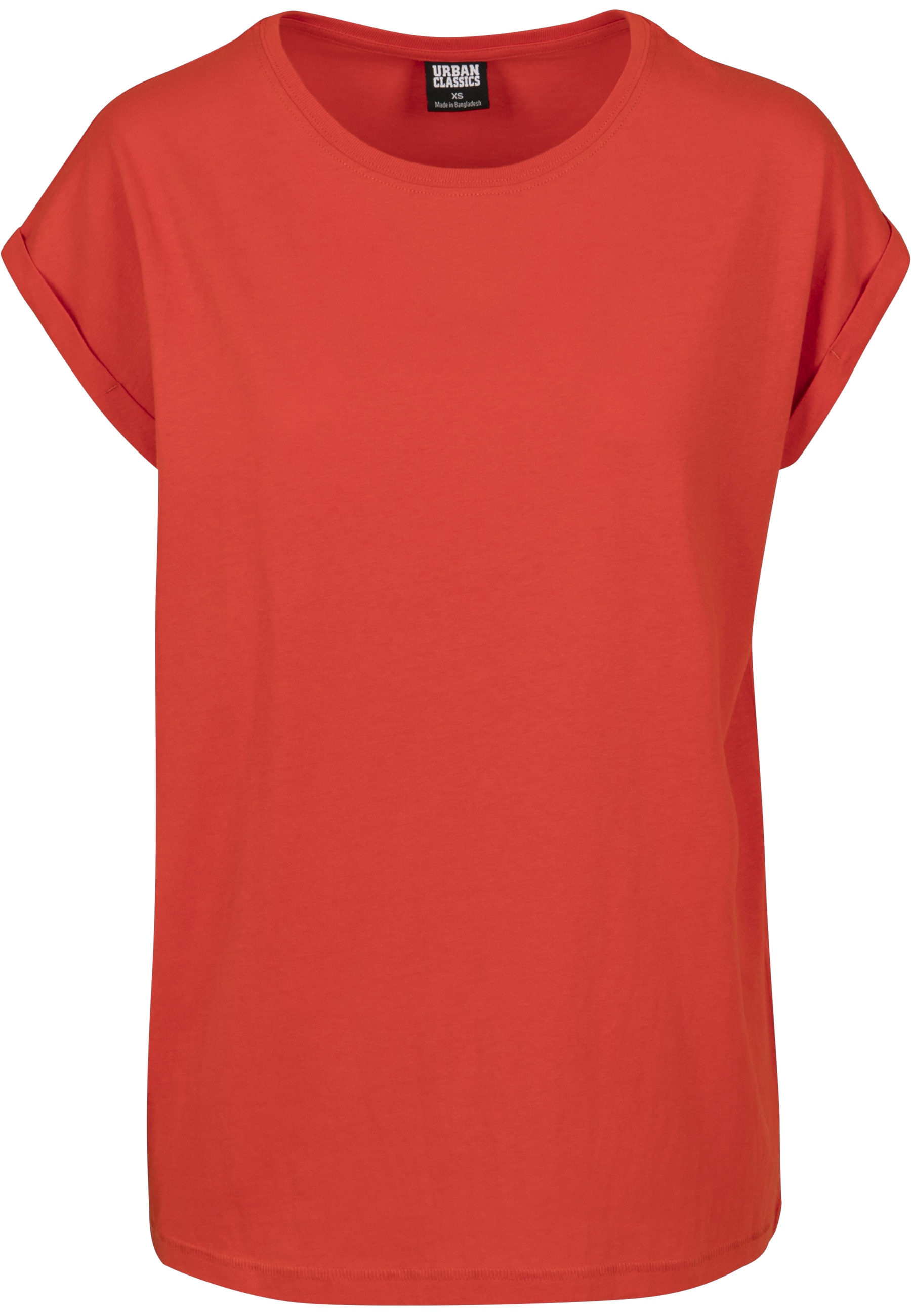 URBAN CLASSICS Kurzarmshirt "Urban Classics Damen Ladies Extended Shoulder Tee" 1