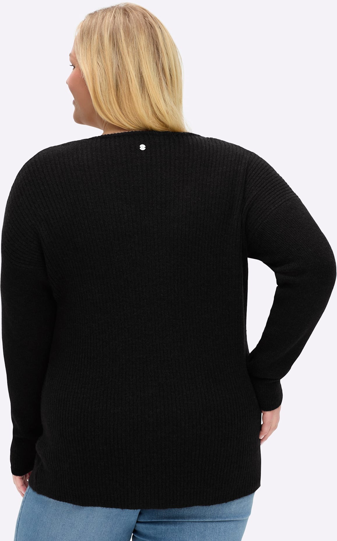 Sheego V-Ausschnitt-Pullover "Pullover" günstig online kaufen