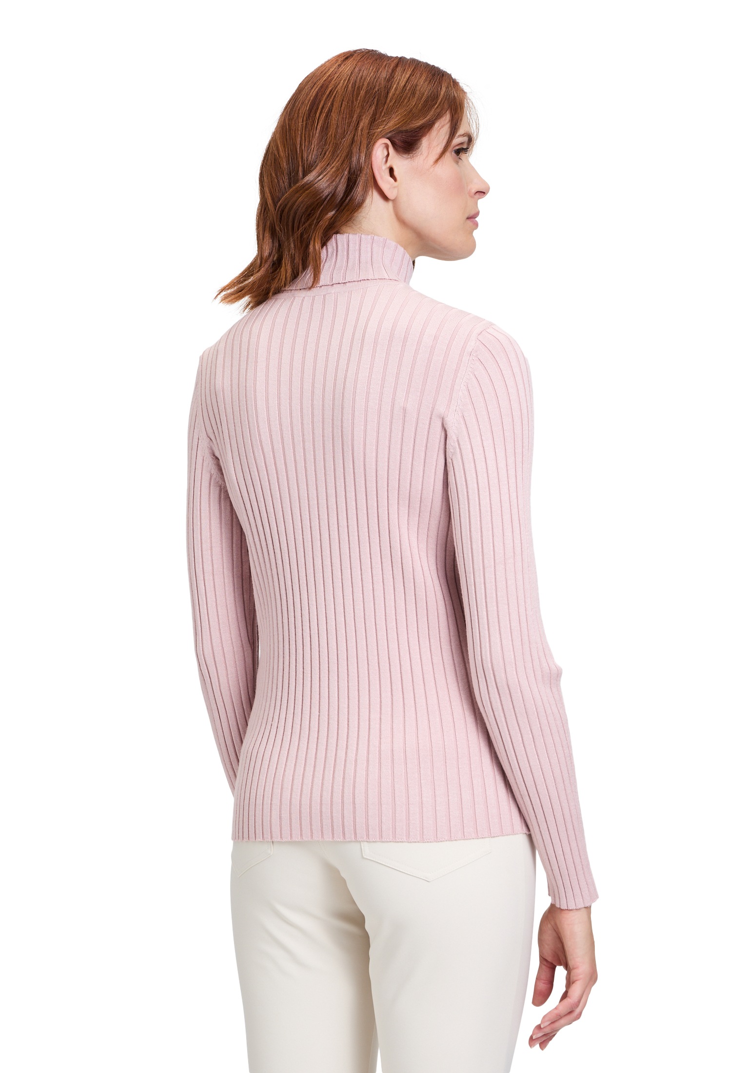 Betty Barclay Strickpullover »Betty Barclay Feinstrickpullover mit Rippenstruktur«, (1 tlg.), Kragen
