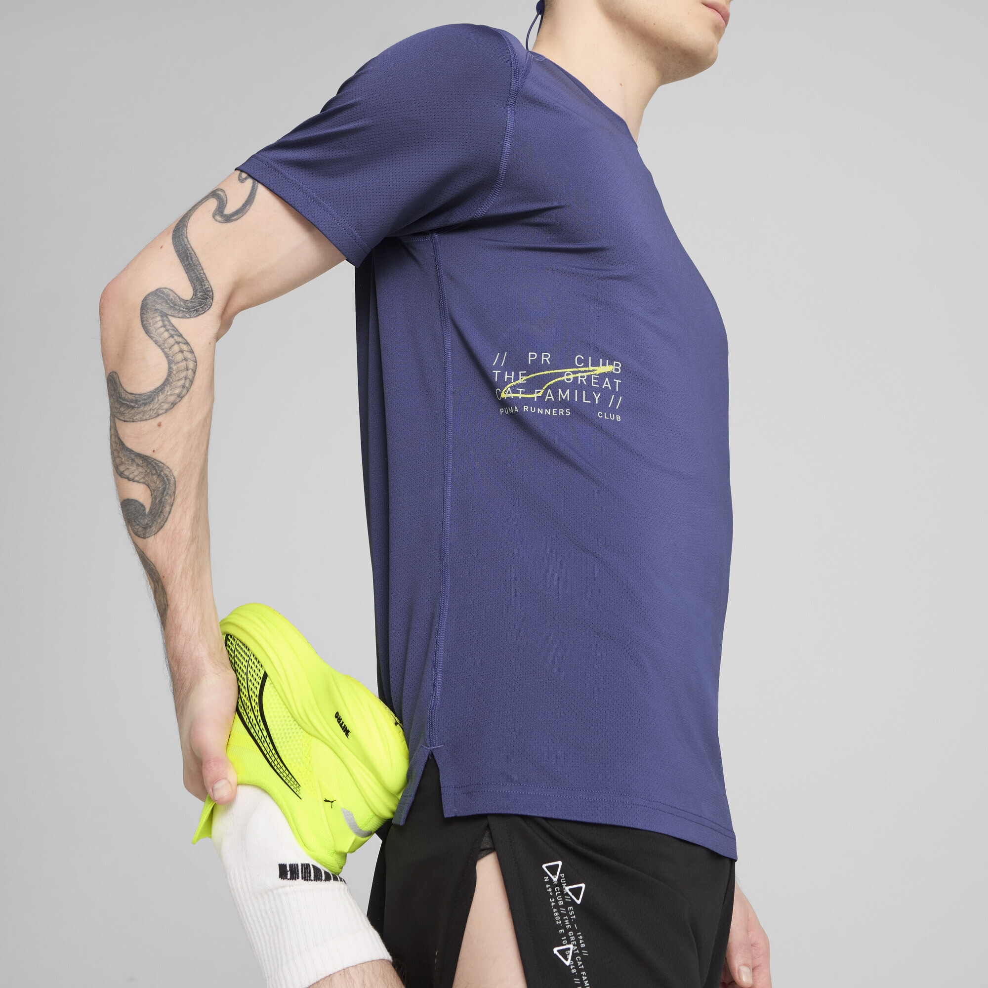 PUMA Laufshirt »PUMA RUN Mesh Graphic T-Shirt Herren«