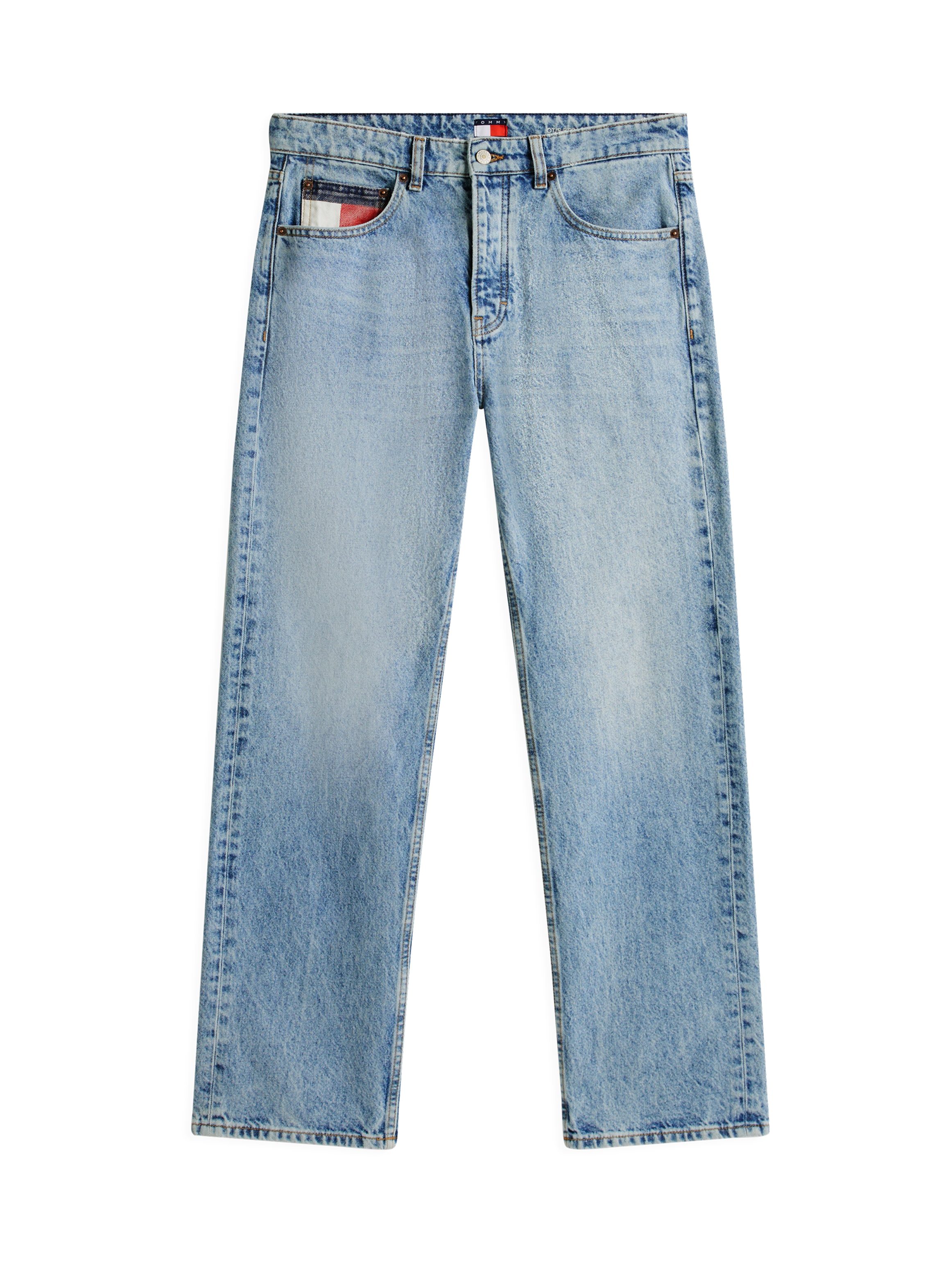 Tommy Jeans Regular-fit-Jeans »Otis Regular Straight«, Mit Gürtelschlaufen