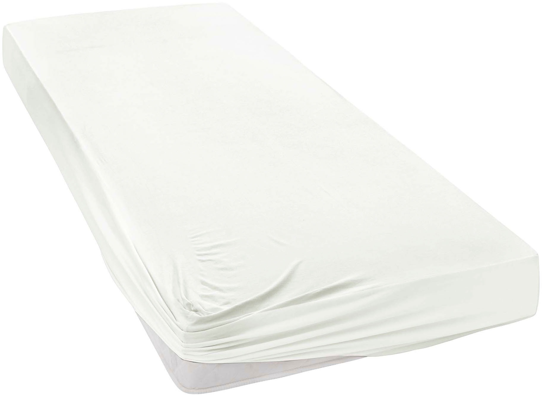 Janine Spannbettlaken "ELASTIC 5002" für Matratzen bis 35 cm Höhe, 95% Baum günstig online kaufen