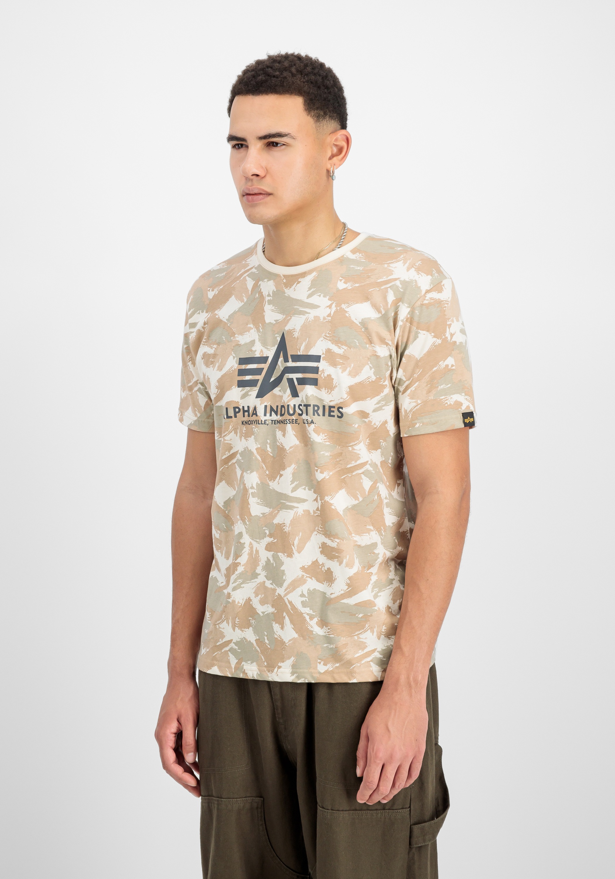 Alpha Industries T-Shirt "Basic T-Shirt BL Camo" günstig online kaufen