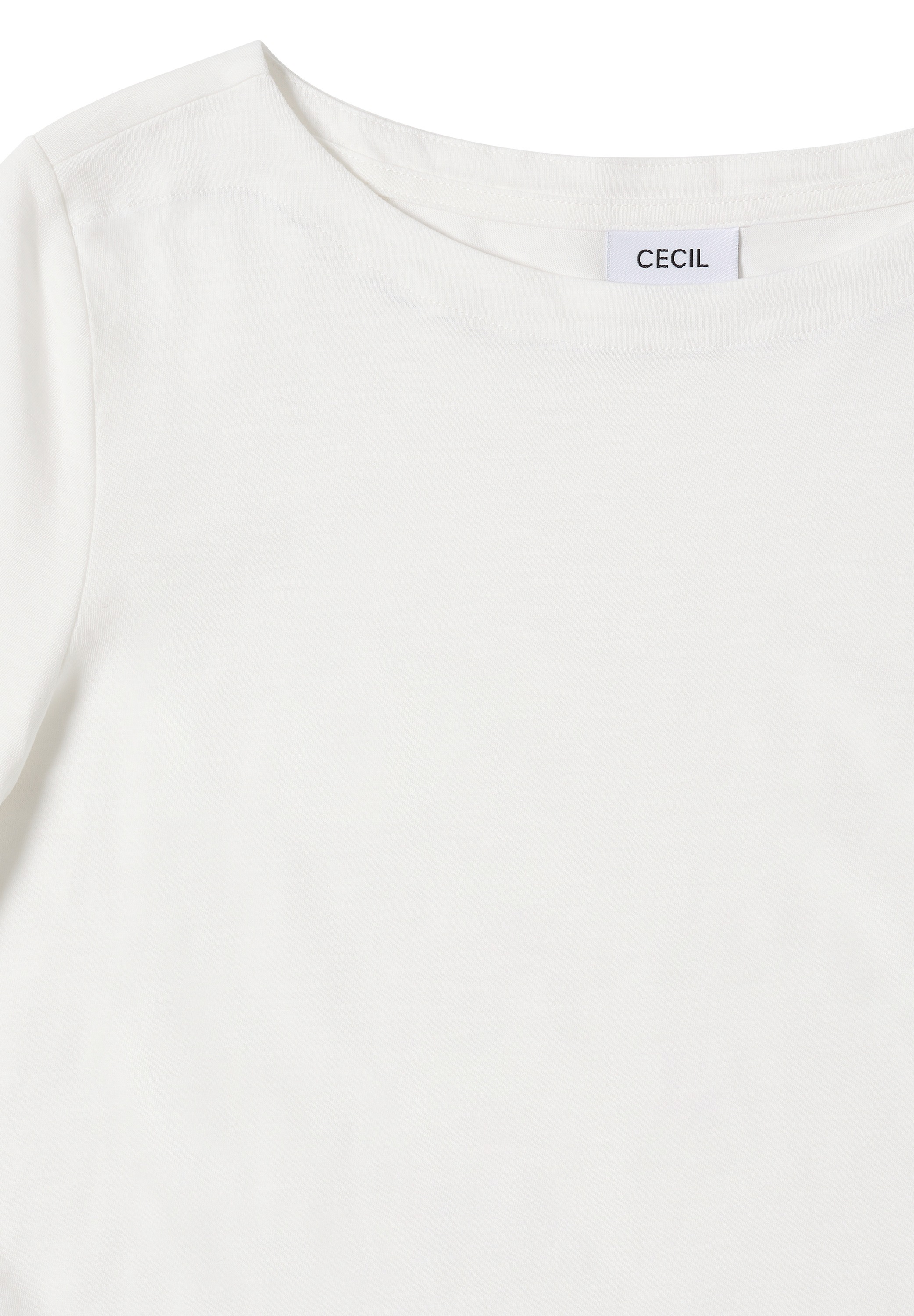Cecil Langarmshirt aus reiner Baumwolle