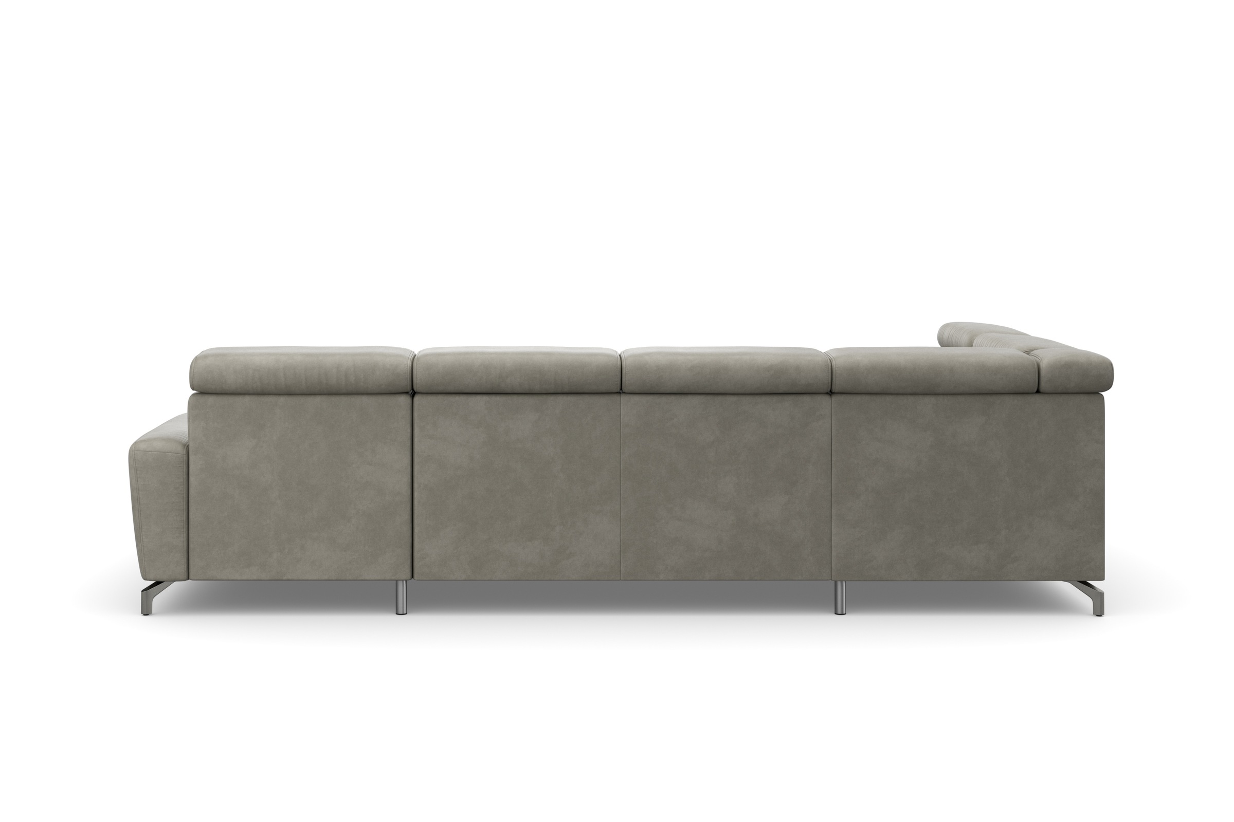 sit&more Wohnlandschaft »Scarlett U-Form«, inklusive Kopfteilverstellung, wahlweise mit Bettfunktion, Bettkasten