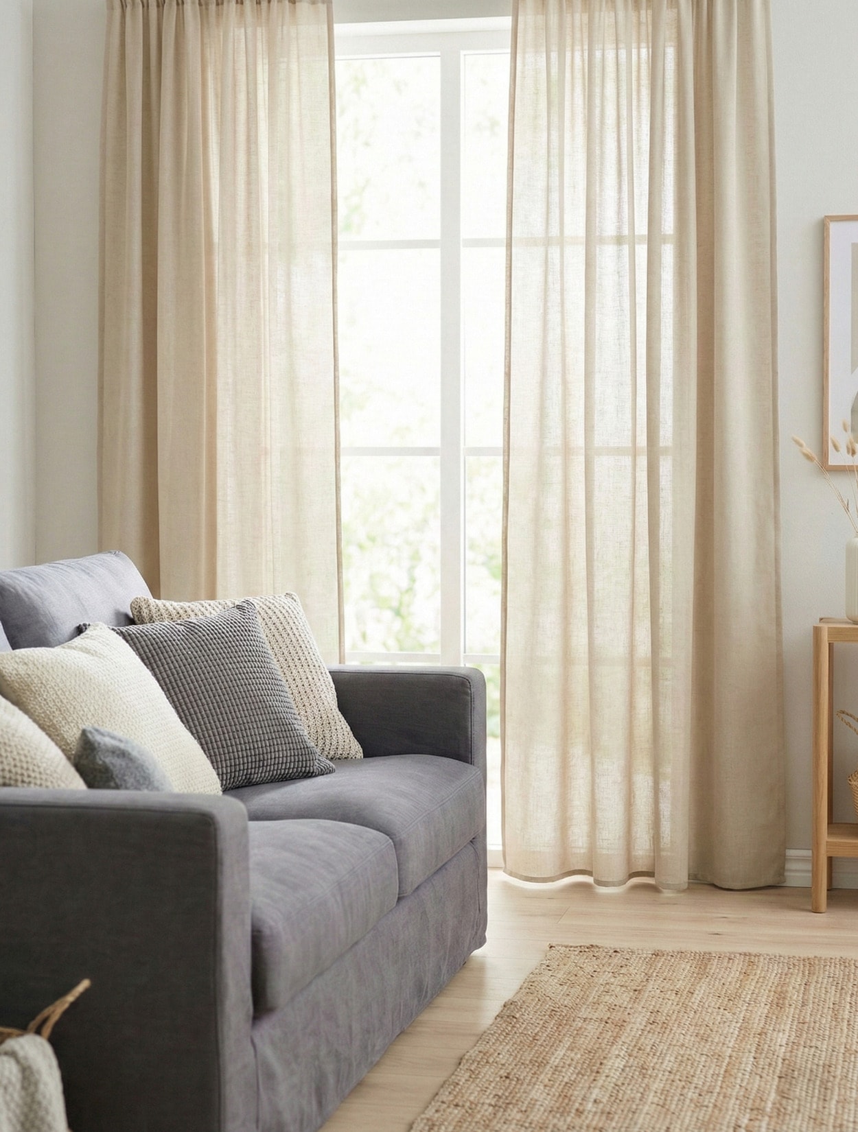 Wirth Vorhang "Sunday" Kräuselband 1 Stk. tlg. nach Maß günstig online kaufen