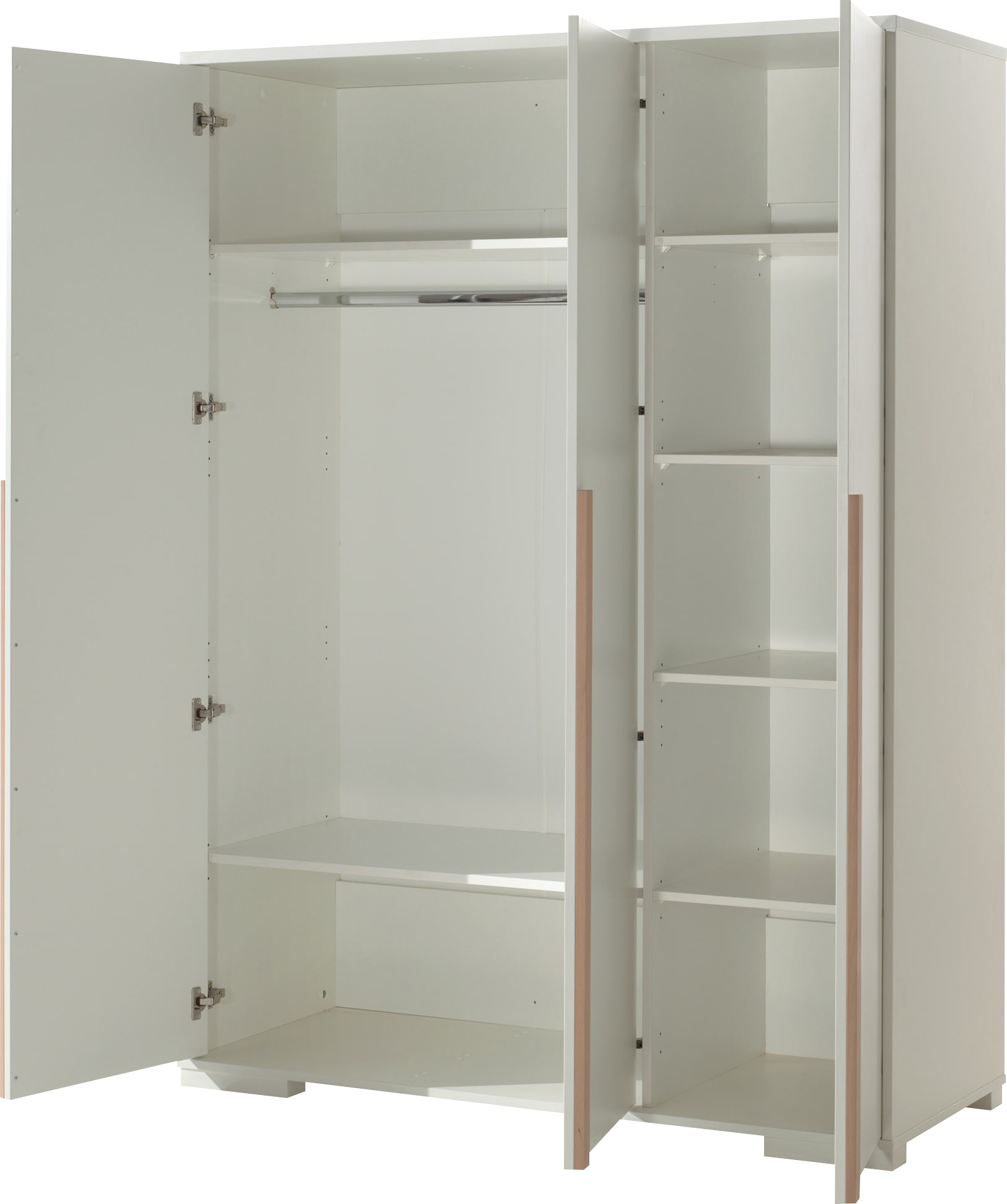 Vipack Kleiderschrank »London«, (Made in Europe), mit Melamin-Oberfläche und Soft-Close