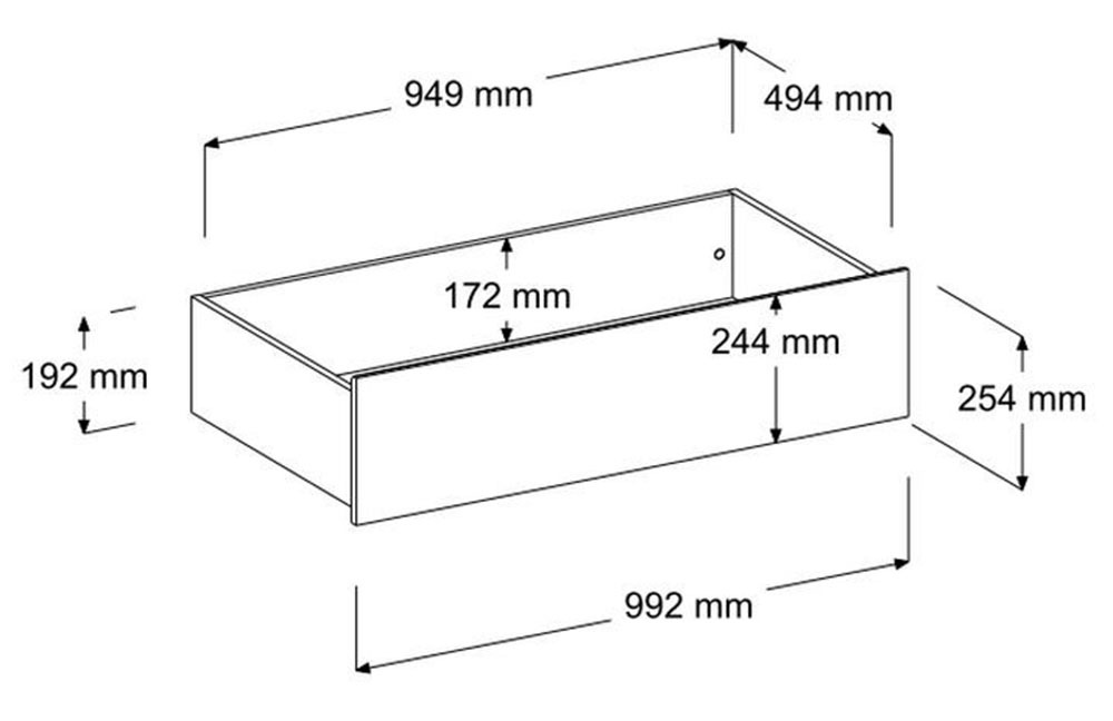 Parisot Jugendzimmer-Set »Sleep 41«, (Set, 3 tlg.), Rückwände der Fächer am Bett drehbar