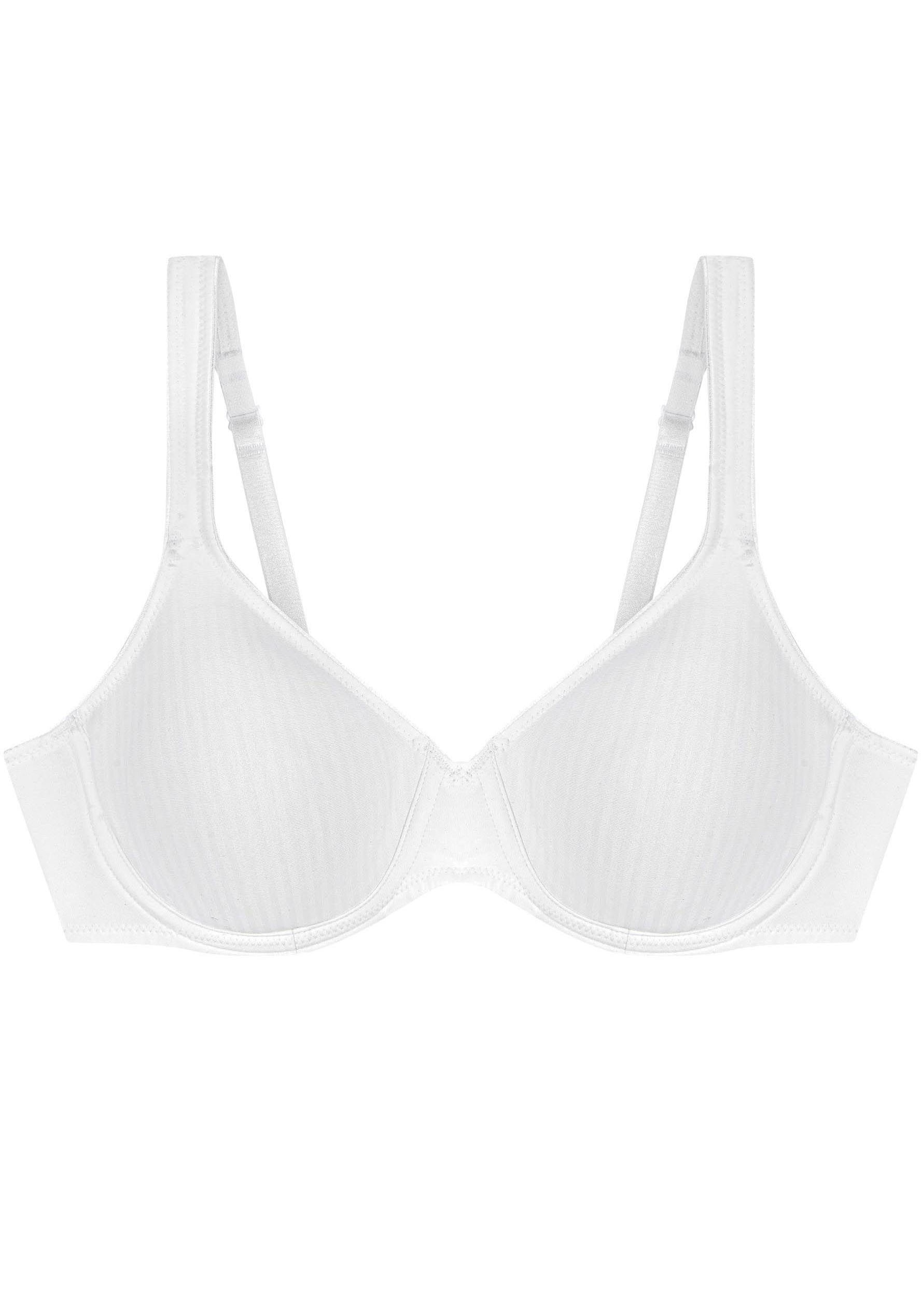 Triumph Bügel-BH »Modern Soft+Cotton W«, Cup B-F, mit dezentem Streifenmuster, Basic Dessous