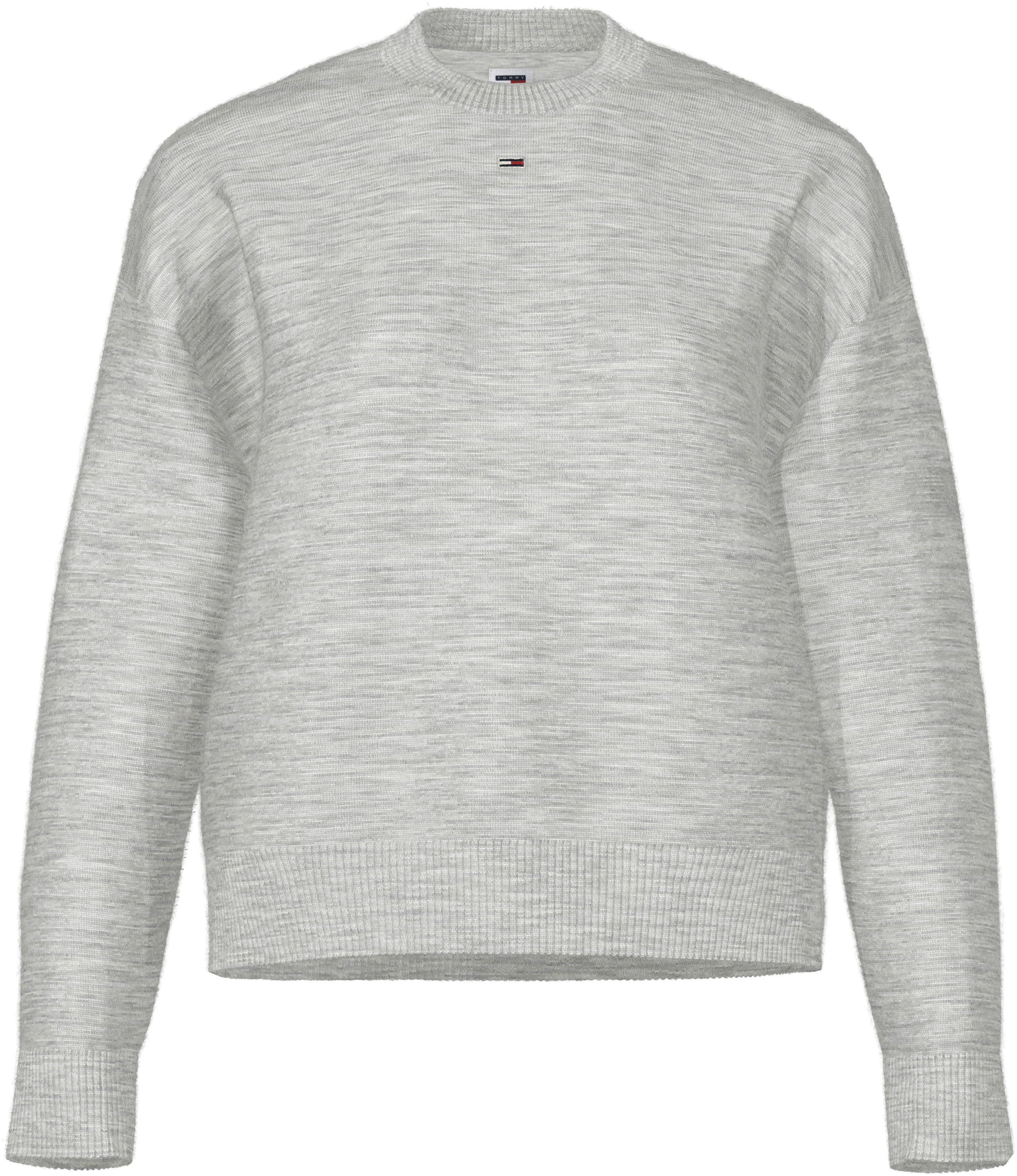 Tommy Jeans Rundhalspullover "TJW ESSENTIAL CREW NECK SWEATER", mit Rippbün günstig online kaufen