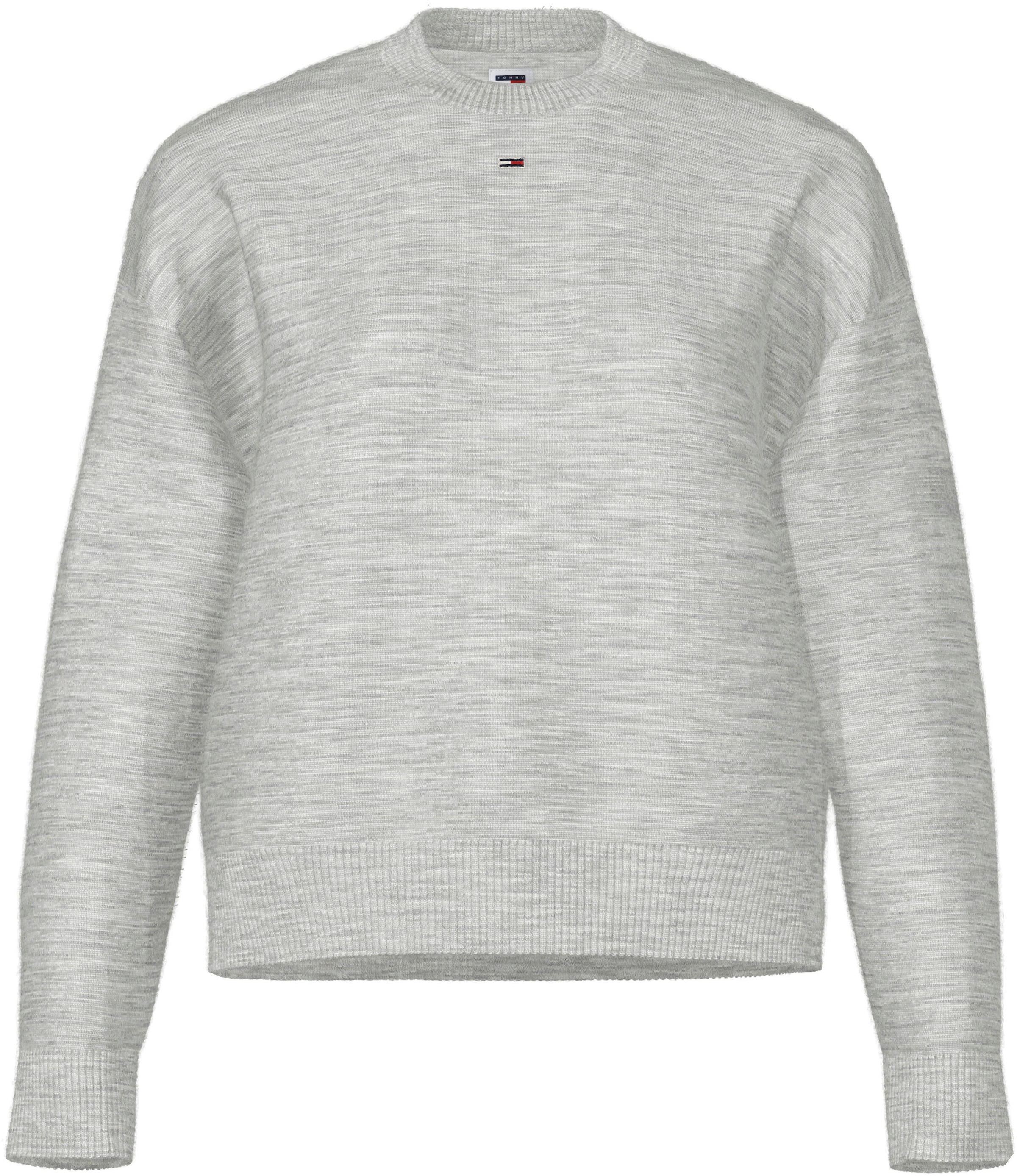 Tommy Jeans Strickpullover TJW ESSENTIAL CREW NECK SWEATER mit Logostickere günstig online kaufen