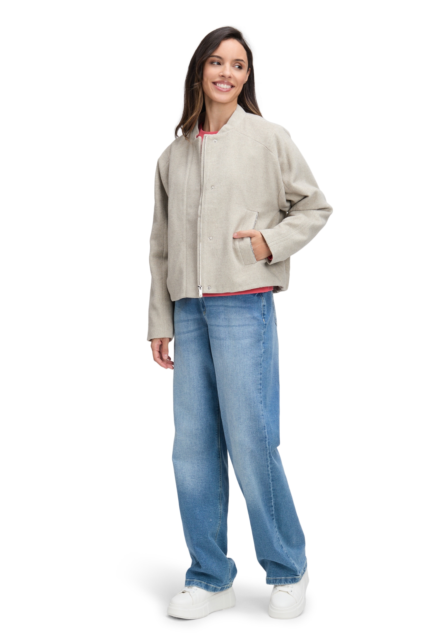 Cartoon Jackenblazer »Damen mit Taschen«