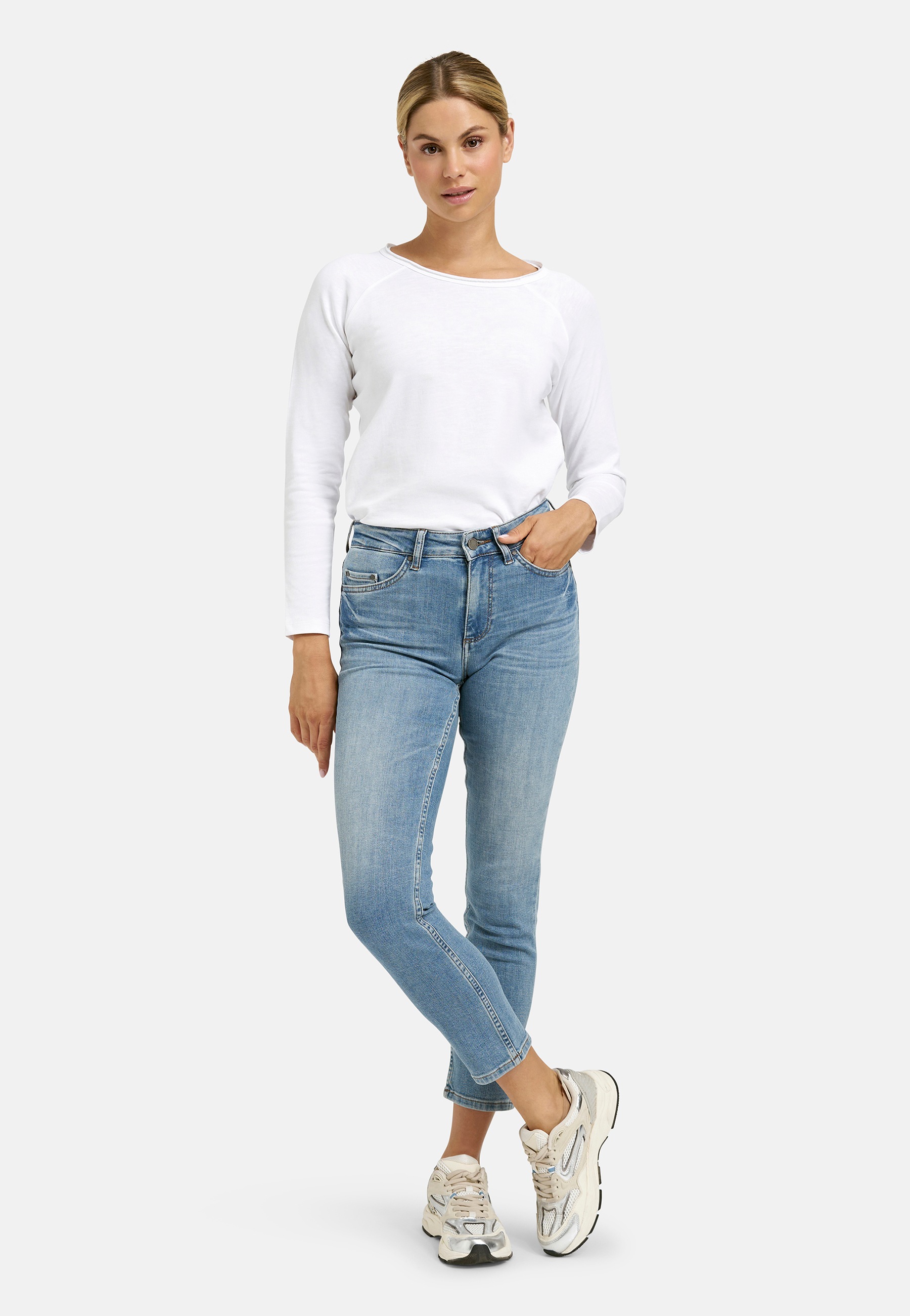Smith & Soul Slim-fit-Jeans mit schmalem Bein