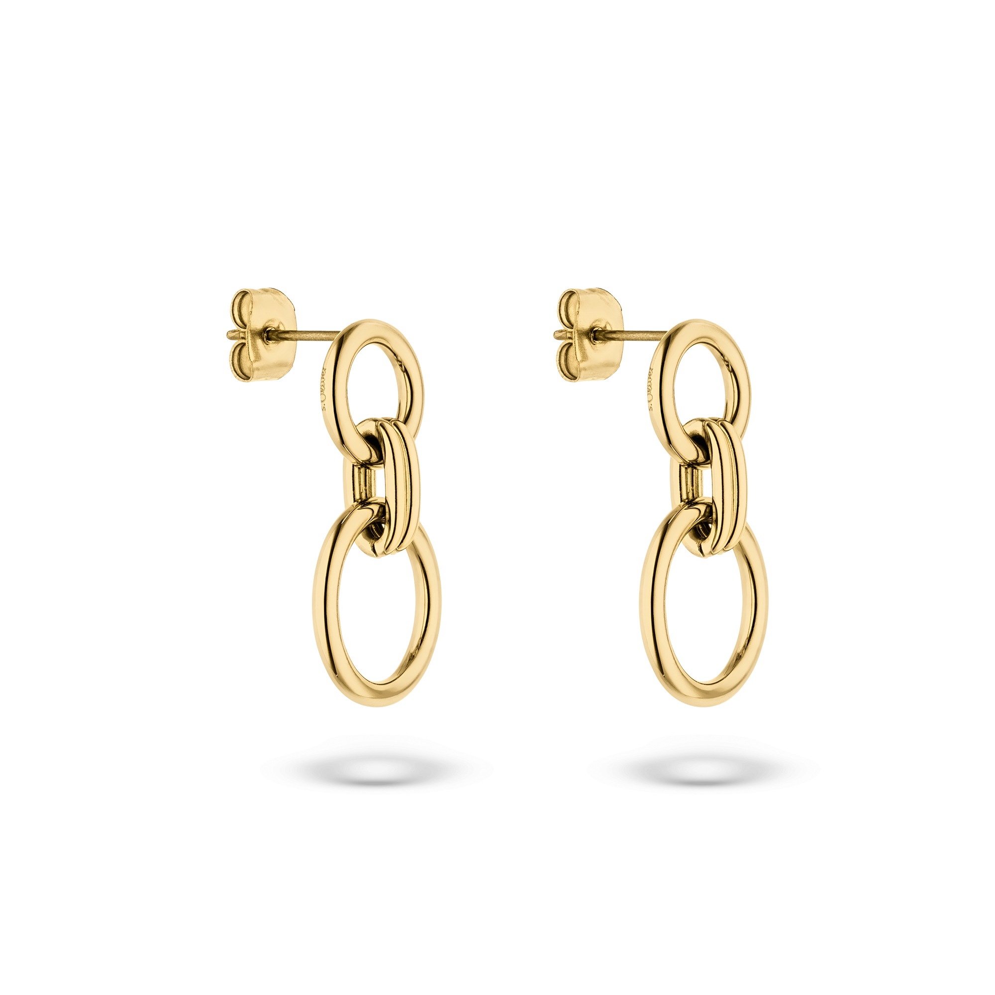 s.Oliver Paar Ohrstecker »Schmuck Geschenk Edelstahl Ohrstecker The Soft Link«