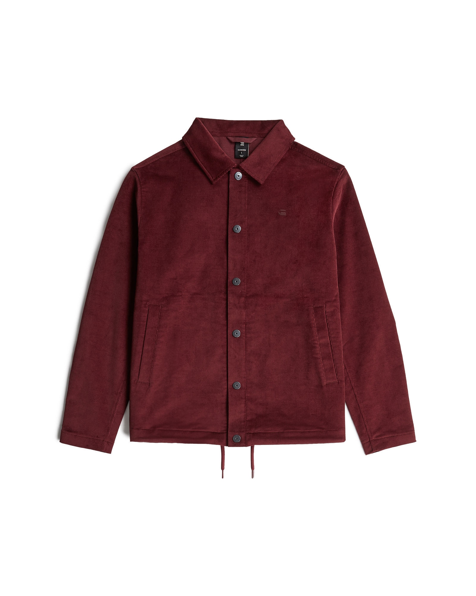 G-STAR Langarmshirt »Cord Coach Sweatjacke«
