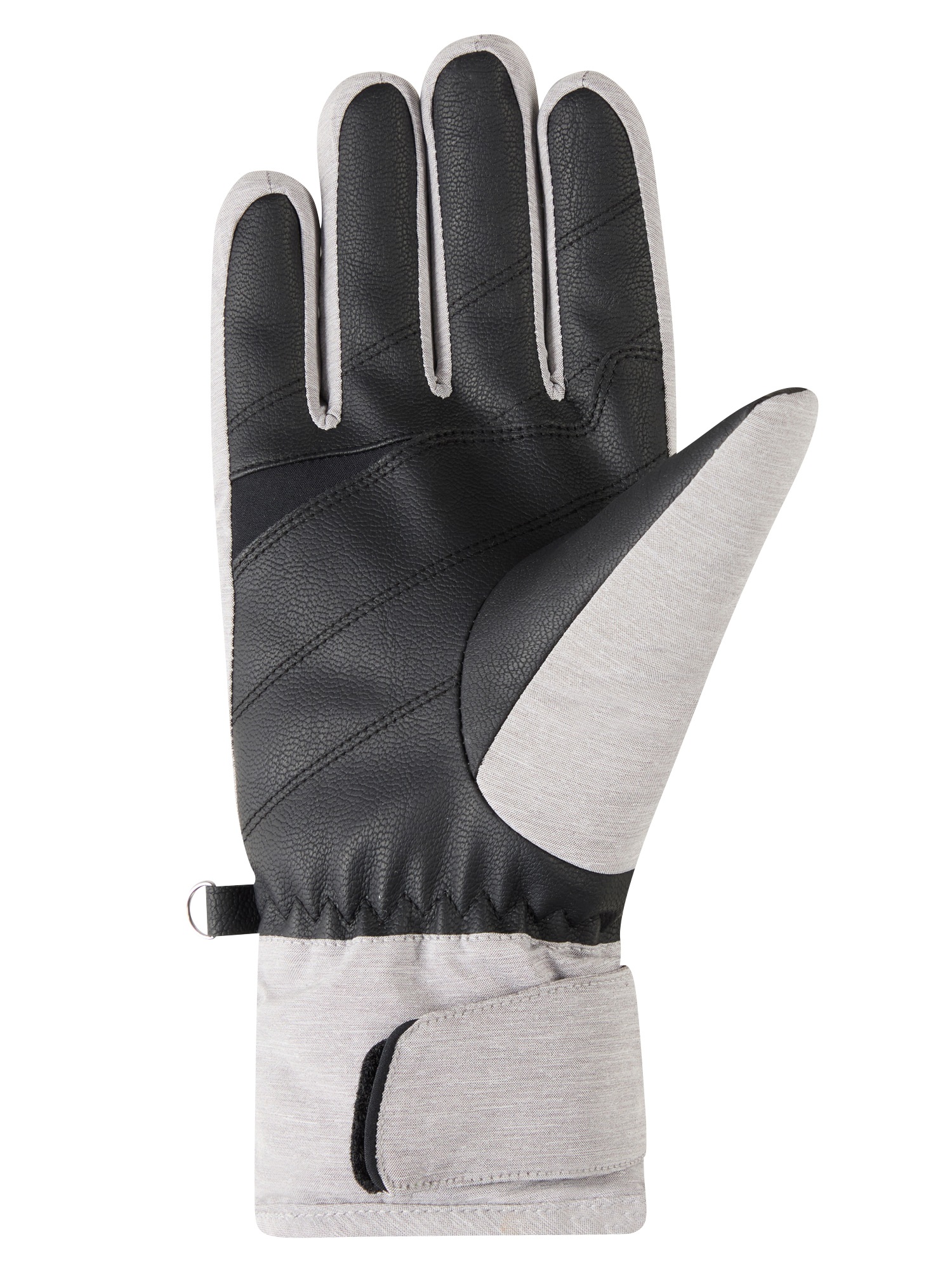 Multisporthandschuhe ZIENER "KARION-Z AS glove lady", Damen, Gr. 6, light mélange, Materialmix, Handschuhe 2