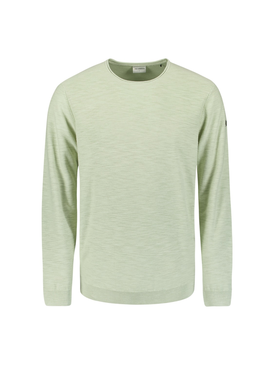 NO EXCESS Rundhalspullover »No Excess Pullover mit Rundhalsausschnitt«
